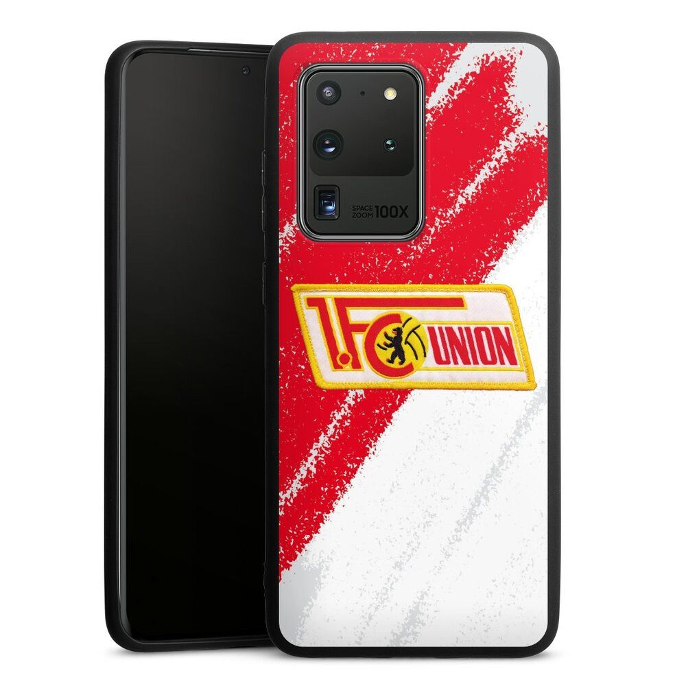 DeinDesign Handyhülle Offizielles Lizenzprodukt 1. FC Union Berlin Logo, Samsung Galaxy S20 Ultra Silikon Hülle Premium Case Handy Schutzhülle