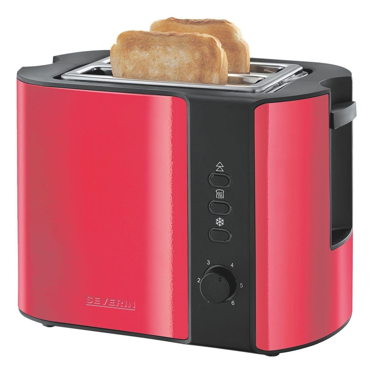 Severin Тостеры AT 2217, 800 W, mit integriertem Brötchen-Röstaufsatz
