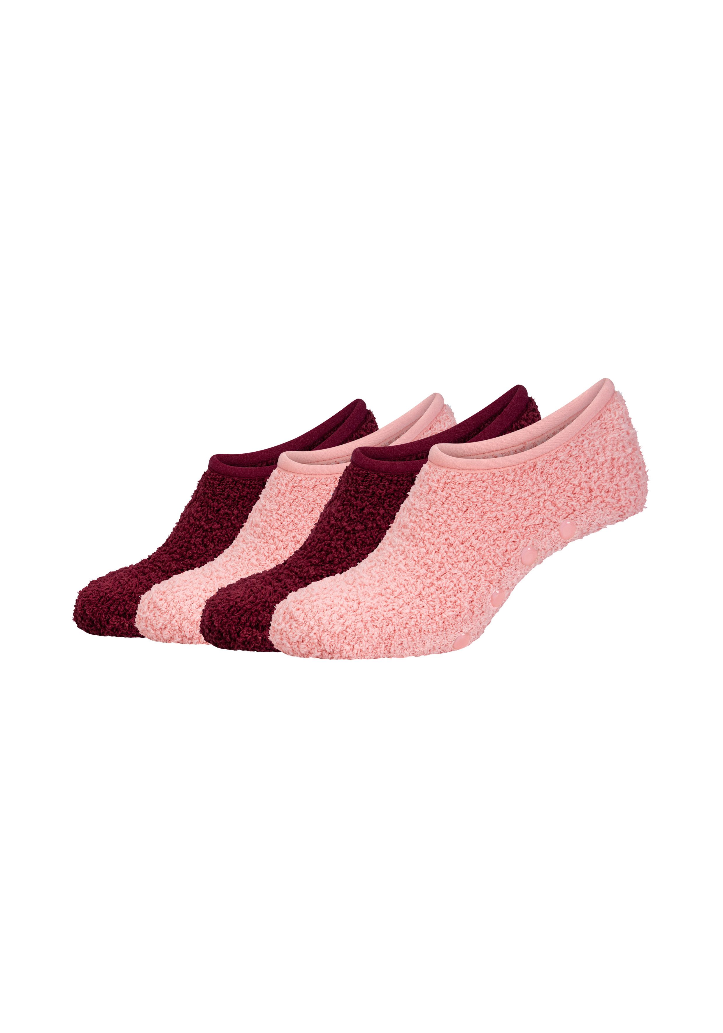 Camano Kurzsocken (4 Paar) mit weichem Bund ohne Gummidruck, formbeständig