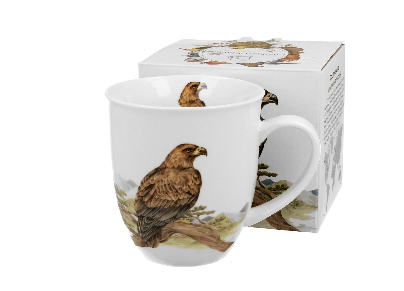 Duo-Gift Tasse Golden Eagle Adler Porzellan 0,4 L im Geschenkkarton, 1-tlg.