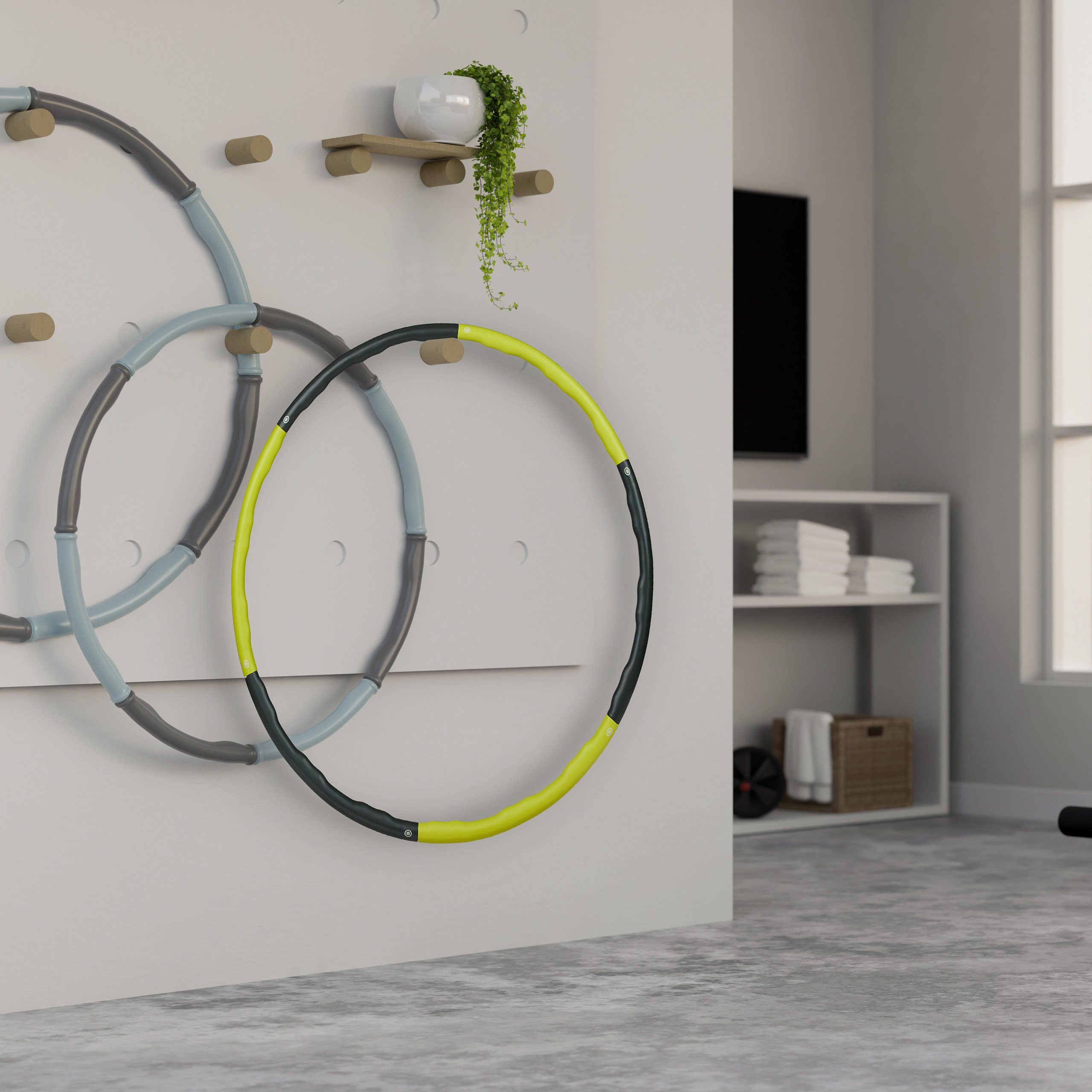 relaxdays Hula-Hoop-Reifen Erwachsene