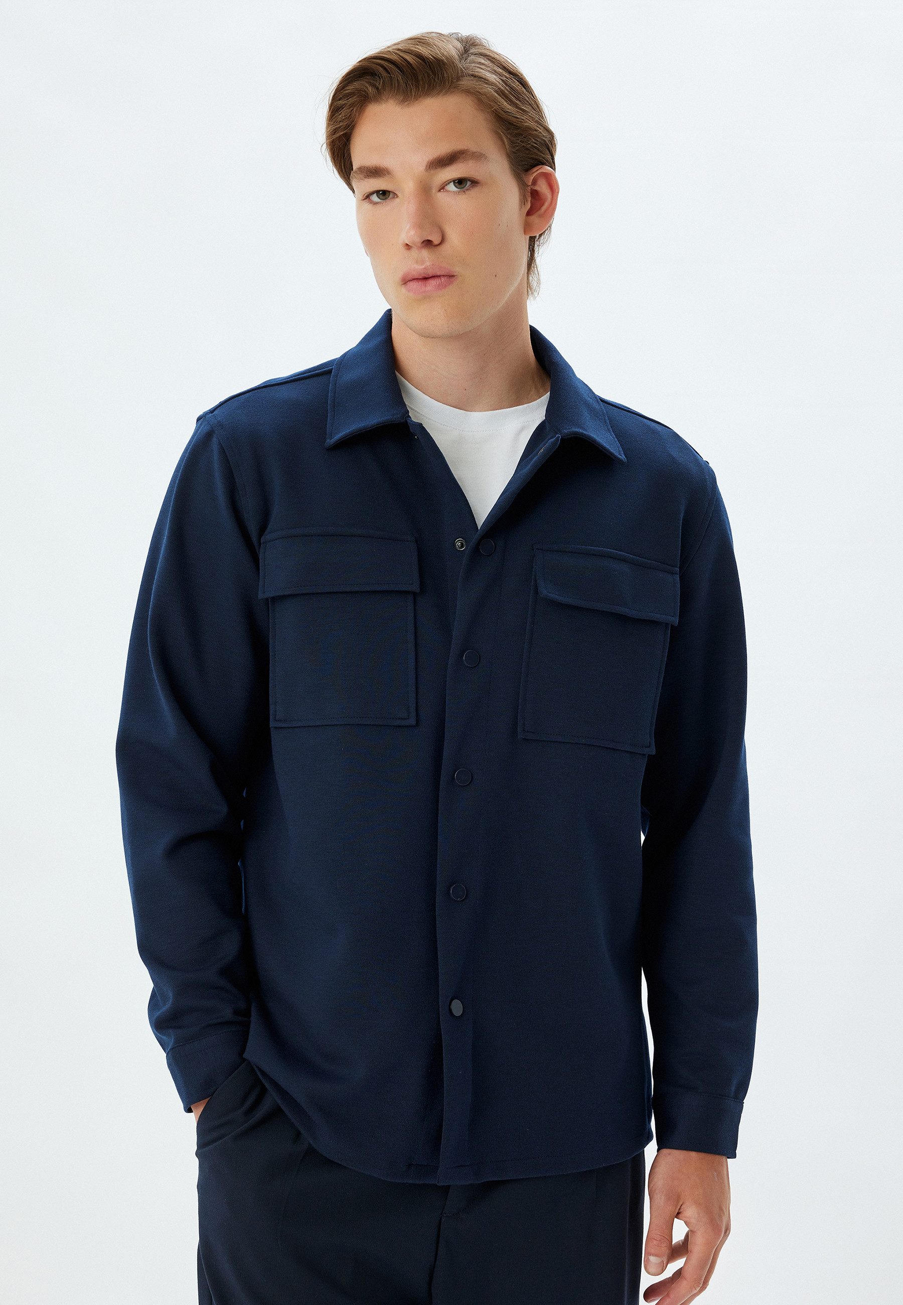 Koton Jackenblazer Regular Hemdkragen Jackenblazer