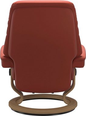 Stressless® Relaxsessel Sunrise (Set, Relaxsessel mit Hocker), mit Classic Base, Розмір M, Gestell Eiche