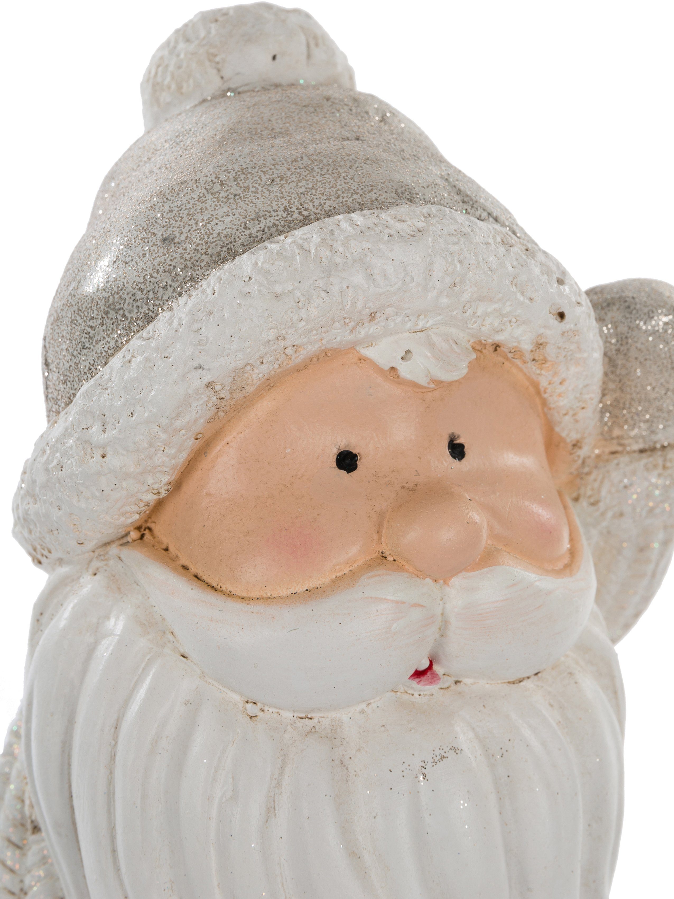 Myflair Möbel & Accessoires Weihnachtsmann Weihnachtsdeko (1 St), mit LED Beleuchtung, Höhe ca. 37 cm