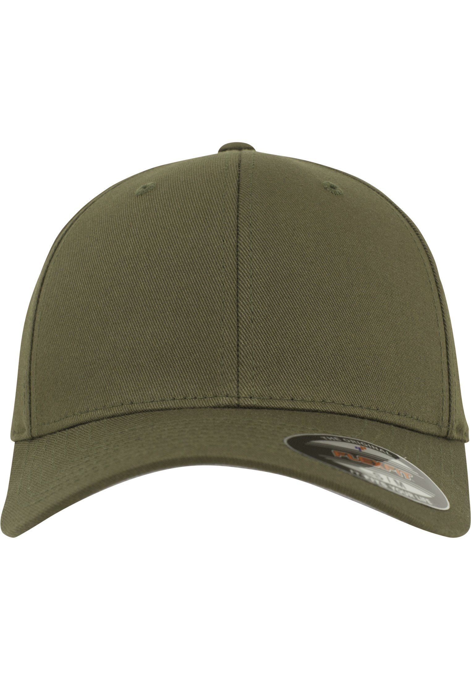 Flexfit Accessoires Combed olive Flex Wooly Cap Flexfit