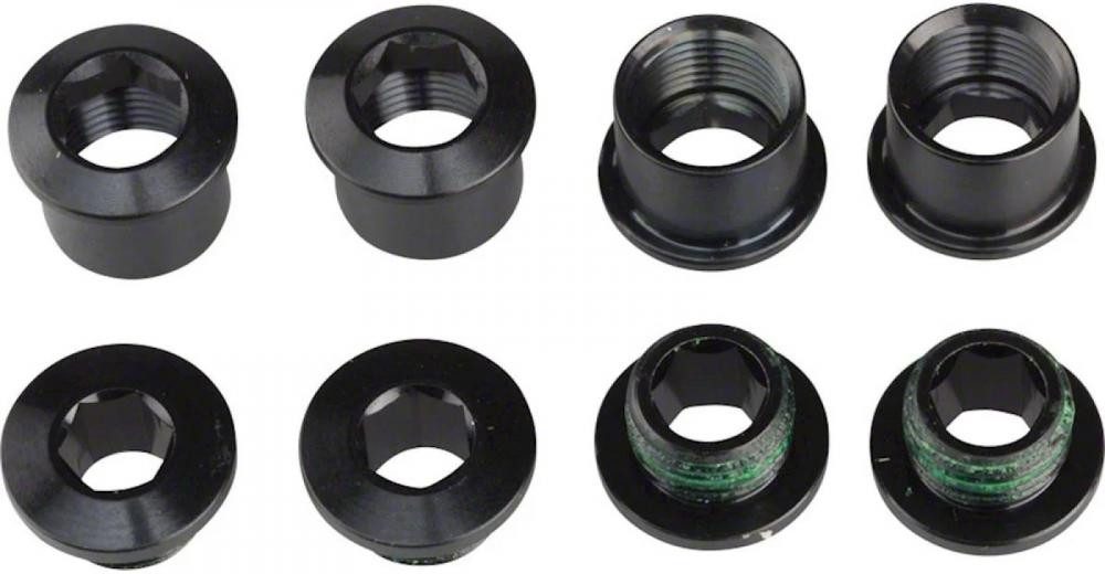 Kettenschaltung SRAM Kettenblattschrauben XO1/XX1/Quarq 4 Stück schwarz - leichte Alu-