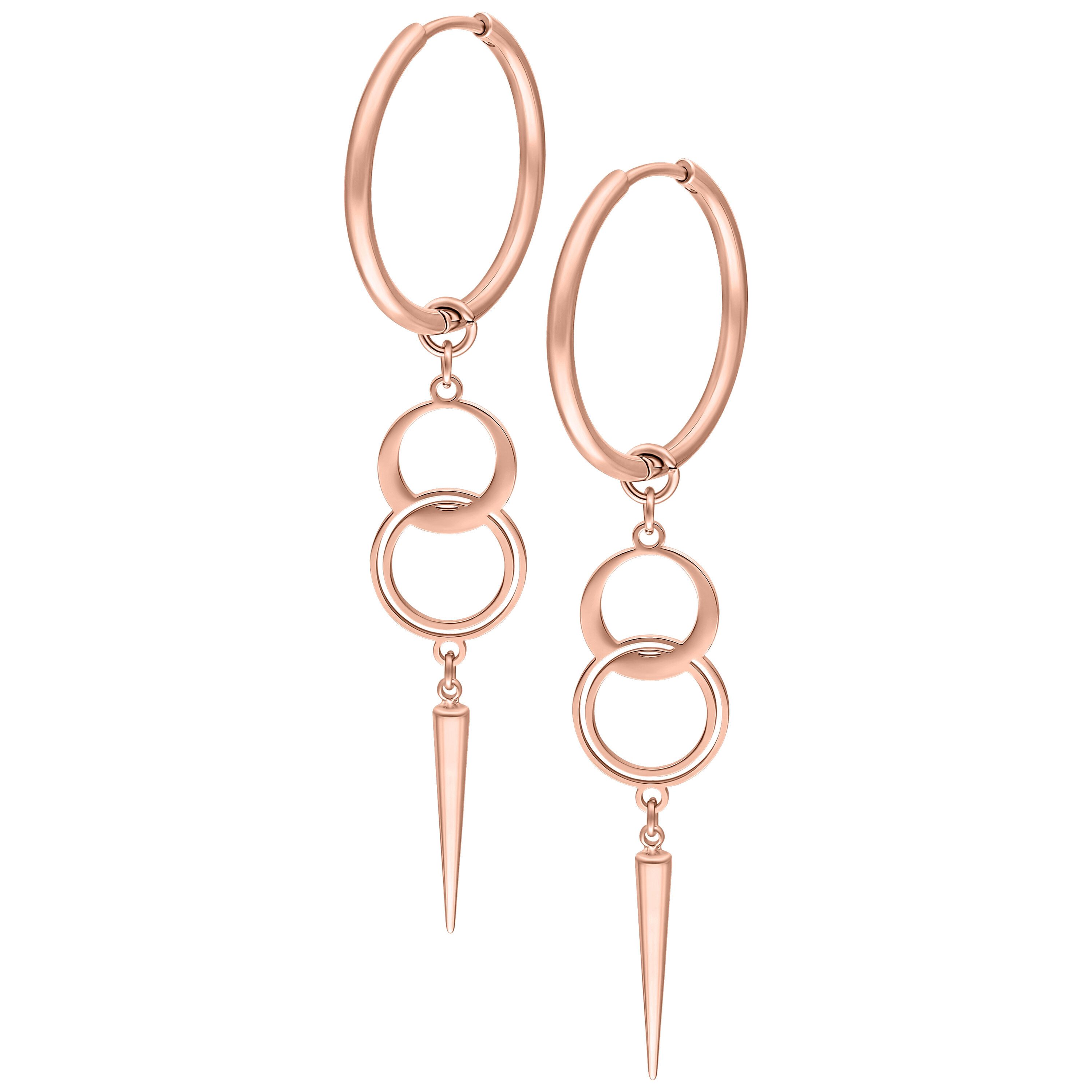 Wildcat Paar Creolen Sinn Hoops Pairs für Ohr, Onesize, 1 Stück, Chirurgenstahl 316L - wasserfest, langlebig, hautverträglich