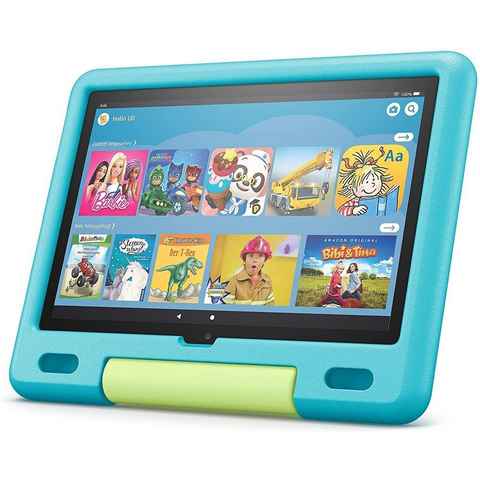 Amazon Fire HD 10 Kids Tablet 2021 Aquamarinblau Tablet (10.1", 32 GB, Fire OS, nicht zutreffend)