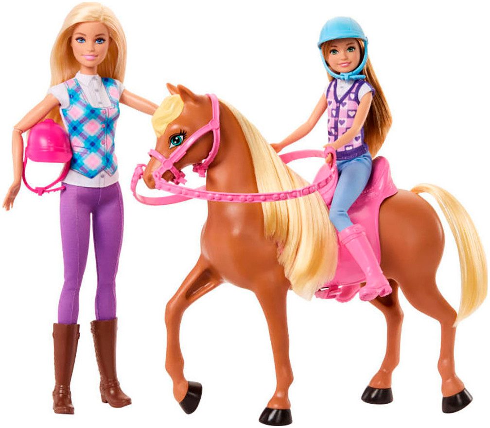 Barbie Anziehpuppe Barbie Sisters Riding Lesson günstig online kaufen