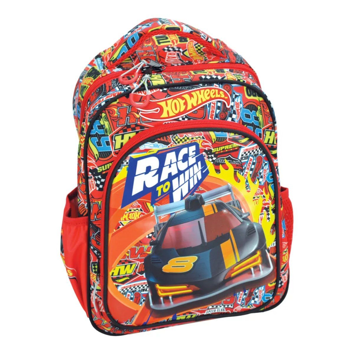 Hot Wheels Kinderrucksack Hot Wheels Race to Win Rucksack, Tasche 30 cm (1-tlg)