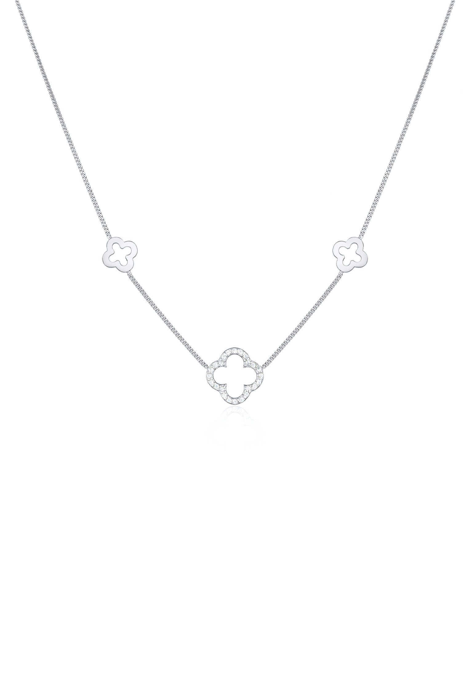 Elli Kette mit Anhänger Kleeblatt Glück günstig online kaufen