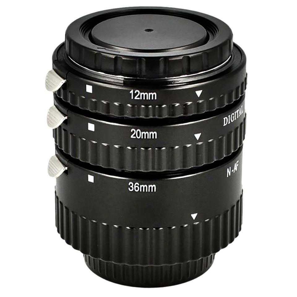 Meike Makrofotographie Nikon Zwischenringe Makroobjektiv Automatik 12/20/36 - MK-N-AF-A mm