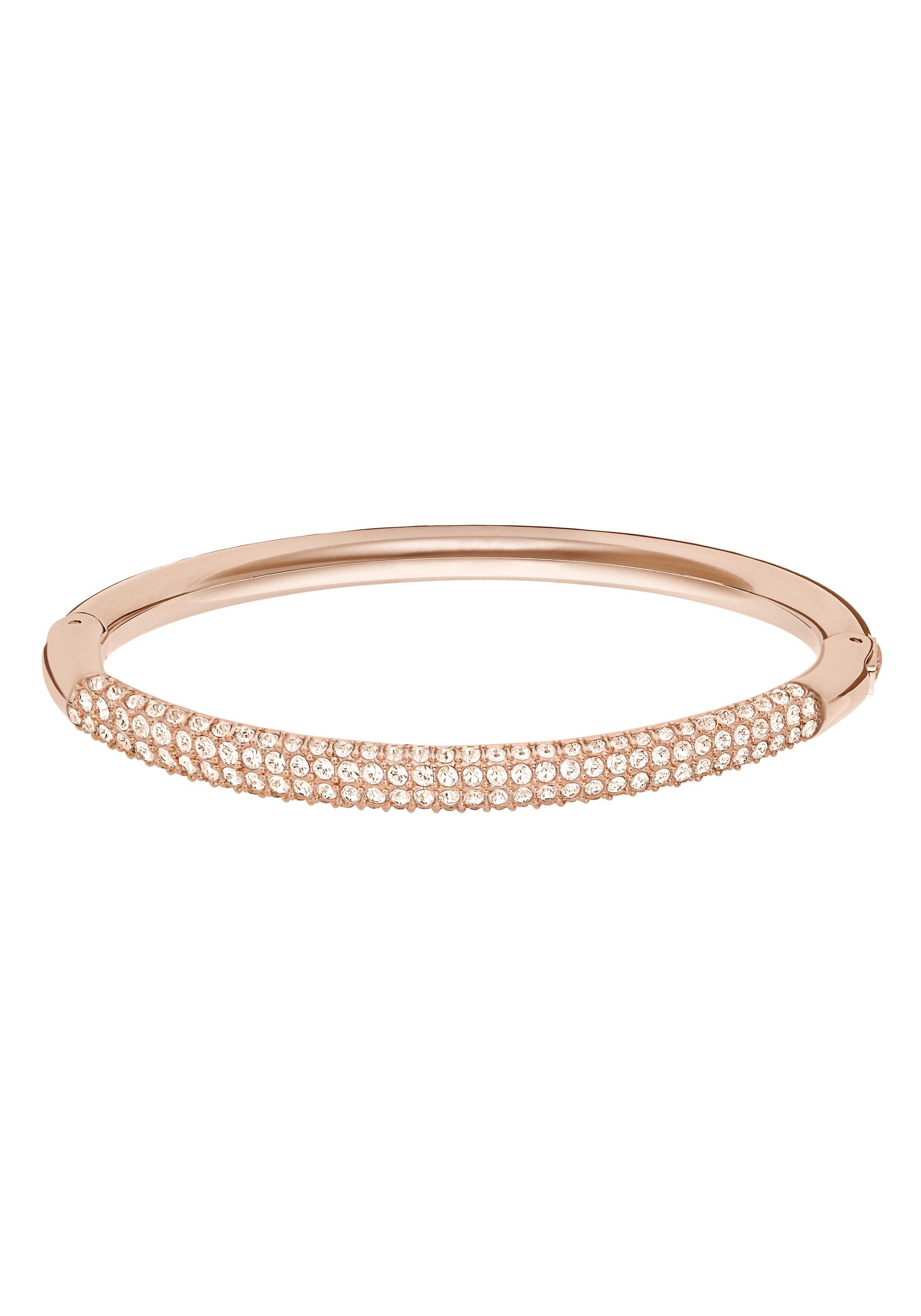 Swarovski Armreif Stone, 5184516, 5032850, 5032849, mit Swarovski® Kristallen roségold