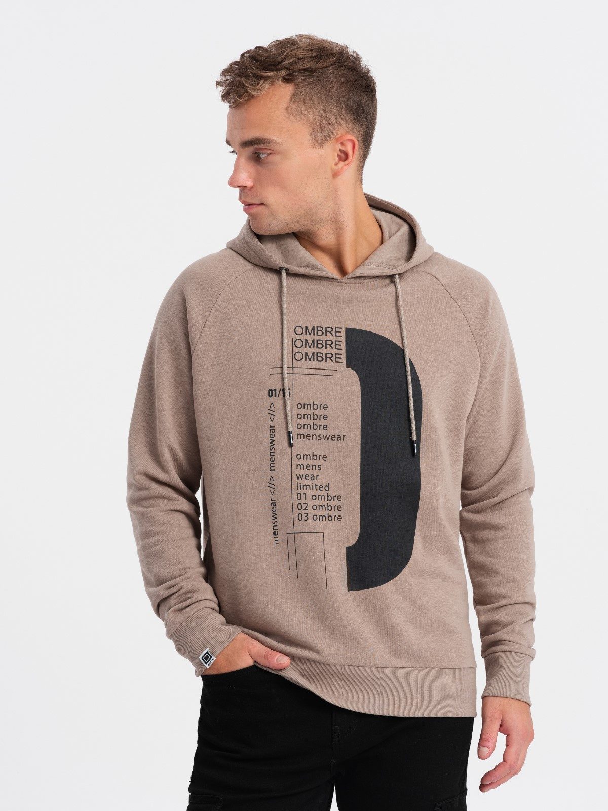 Kapuzensweatshirt Bedrucktes Herren Sweatshirt HOODIE mit Kapuze