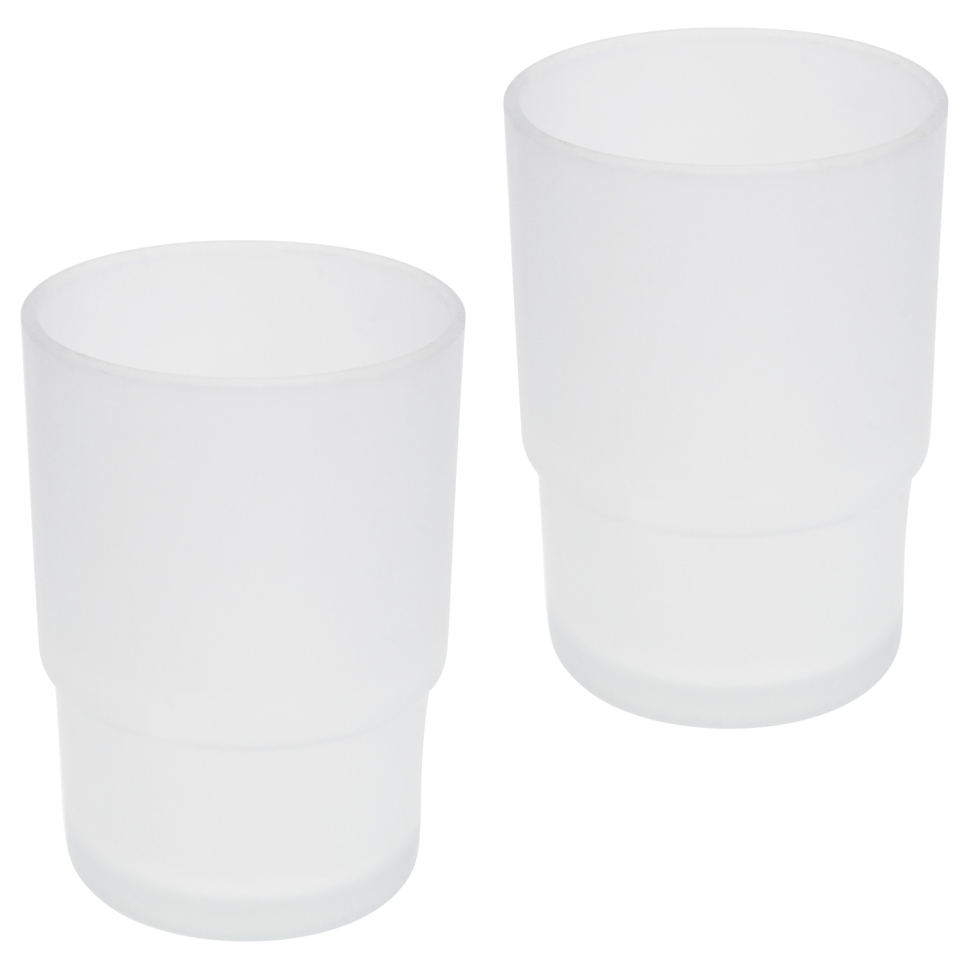 bremermann Zahnputzbecher Bad-Serie PIAZZA & LUCENTE - Glasbecher 2er Set, günstig online kaufen
