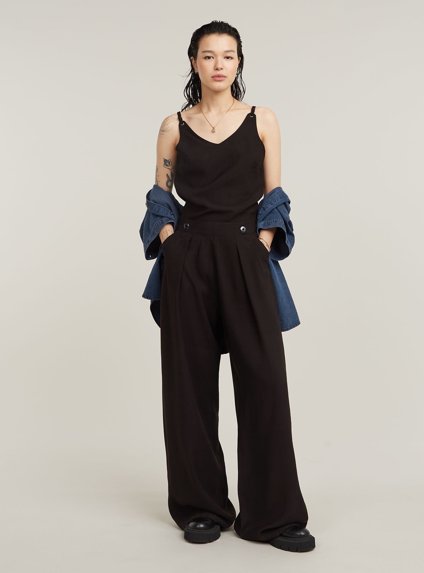 G-STAR Jumpsuit Fluid Strap Jumpsuit