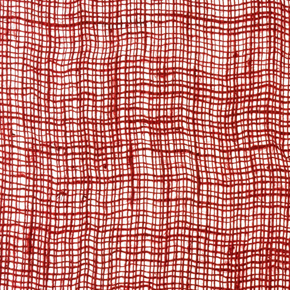 Thumbnail - DéVa Stoff DéVa Jute-Schutzvlies rot 0,5m x 3m Jutegewebe