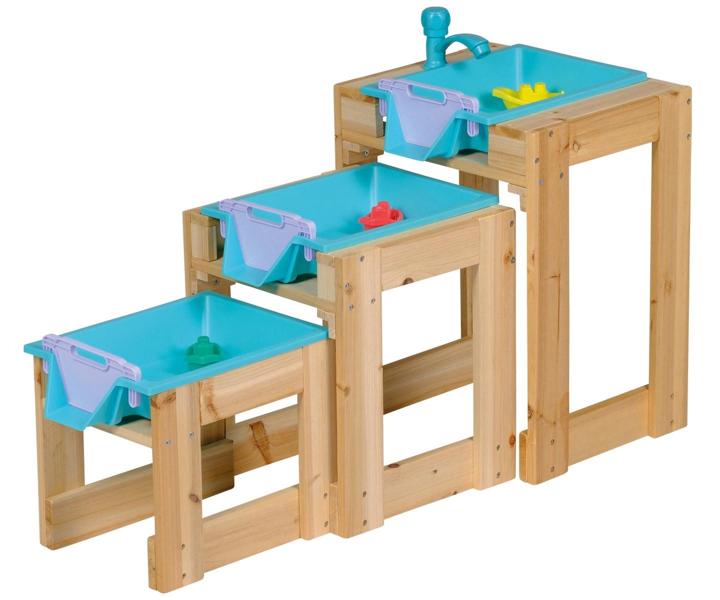 Happy People Badespielzeug Wasser-Spieltisch 3er Set, günstig online kaufen