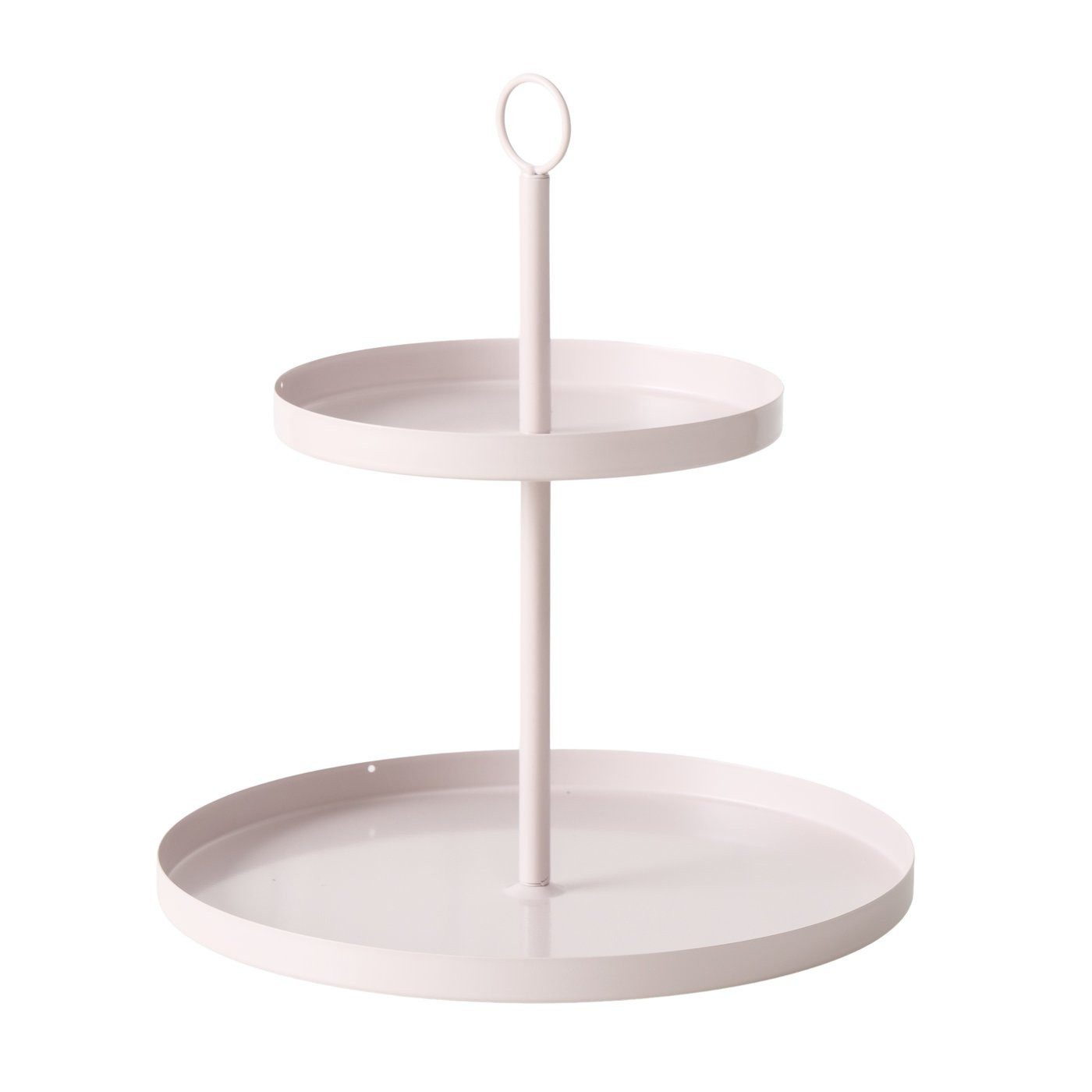 BOLTZE GRUPPE GmbH Servierständer Etagere aus Metall SAMINA, beige, H. 34 cm, Metall, (einzeln, einzeln)