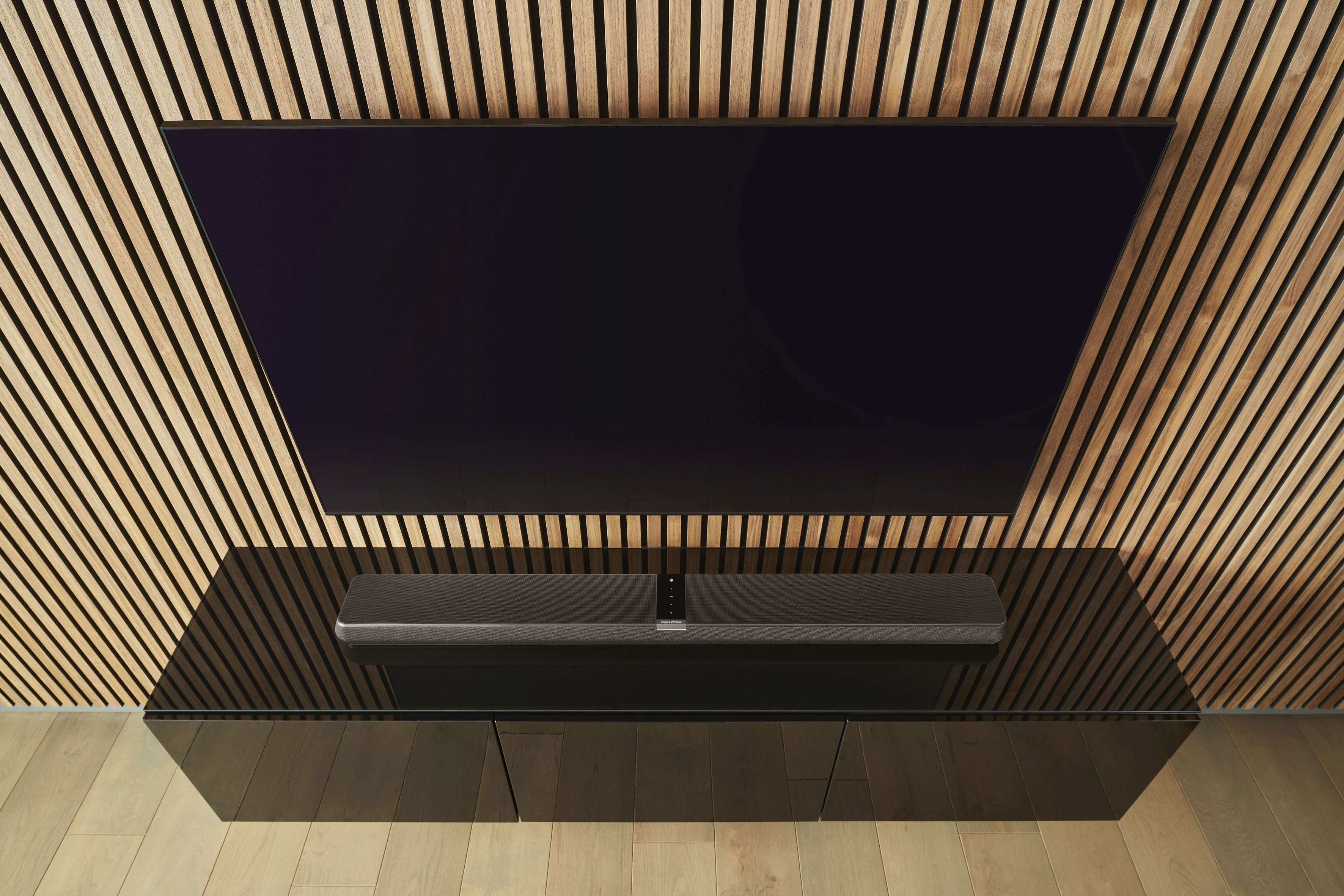 Airplay (aptX Wilkins Dolby Wireless Bluetooth, 3.1.2 3 W, 2) Soundbar Atmos, 400 Bowers Panorama &