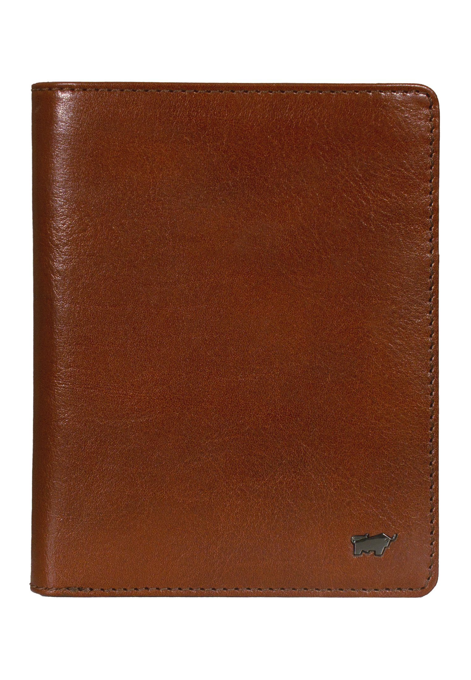 Brieftasche Büffel RFID mit Braun COUNTRY Brieftasche, Stiftehalter palisandro