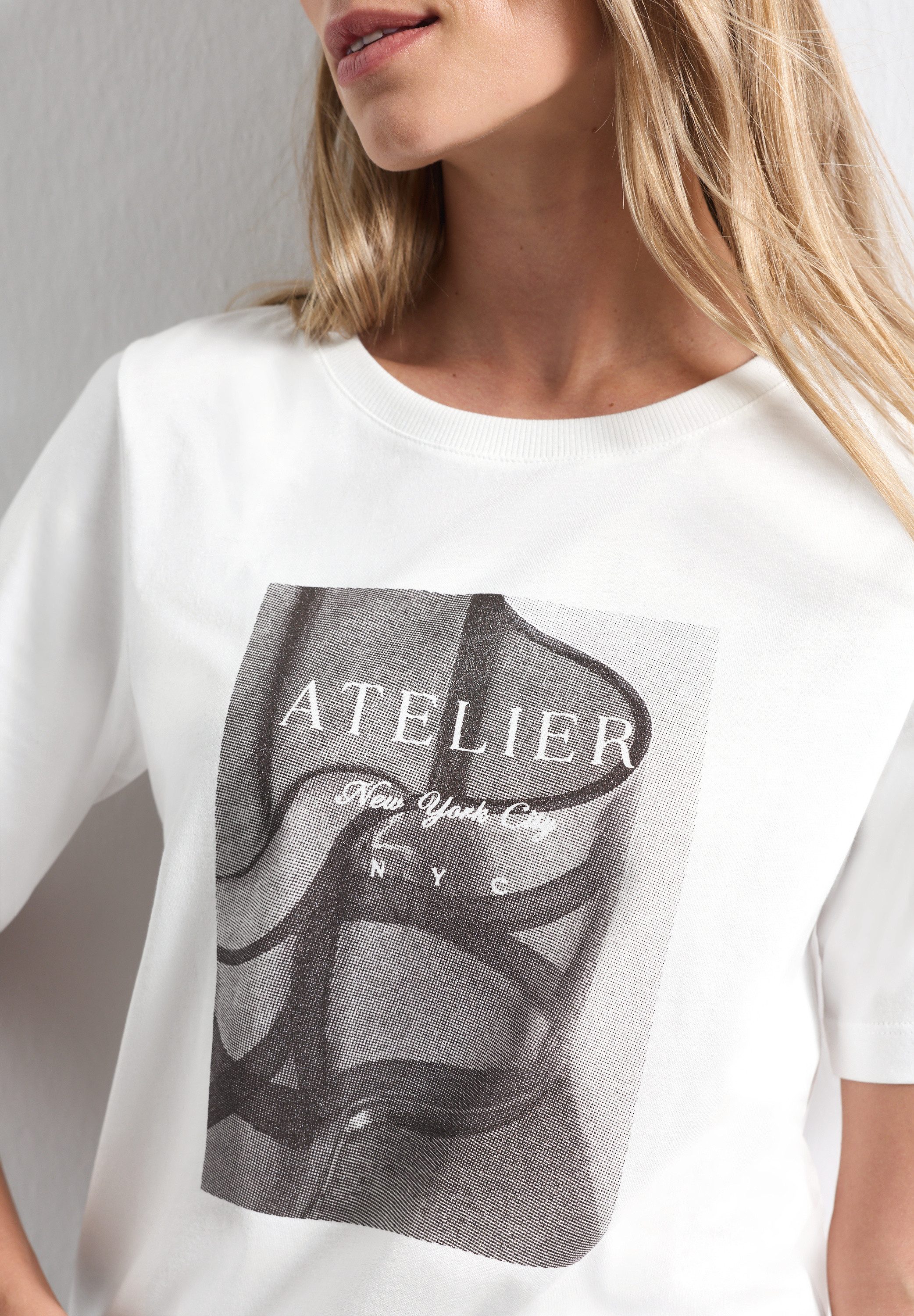 STREET ONE Kurzarmshirt mit modischem Fotoprint – Bild 3 von 5