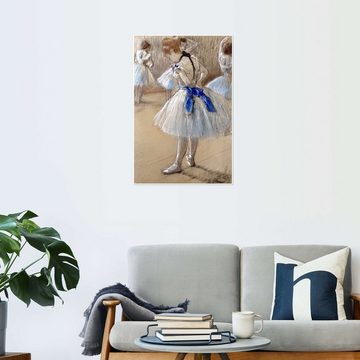 Posterlounge Poster Edgar Degas, Tänzerin beim Binden der Schleife, Malerei