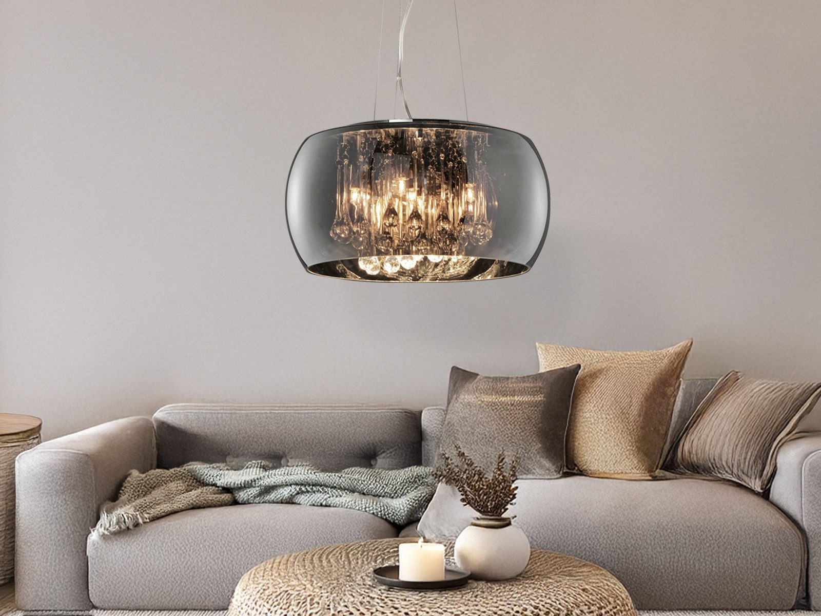 TRIO Leuchten LED Pendelleuchte, LED wechselbar, Warmweiß, Designer-lampen günstig online kaufen