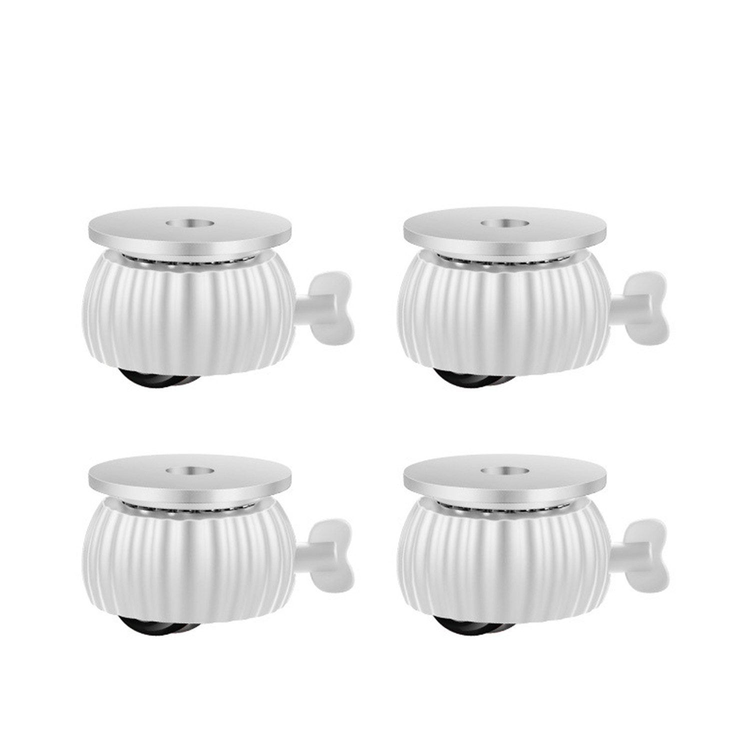 Refttenw Schwerlastrolle Selbstklebende Transportrollen Möbel Rollen mit Sicherheitsschloss, (4-St)