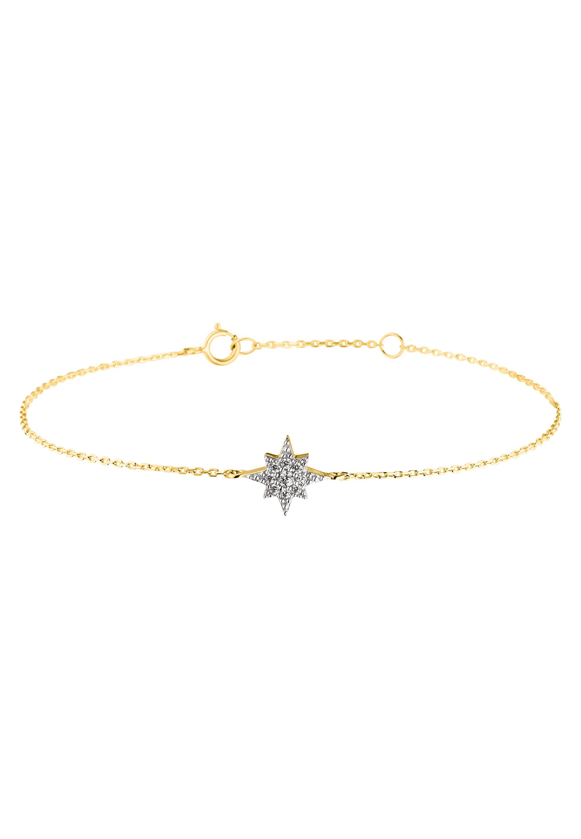 NANA KAY Armband Nana Kay Gold, mit glitzernden Zirkonia-Kristallen