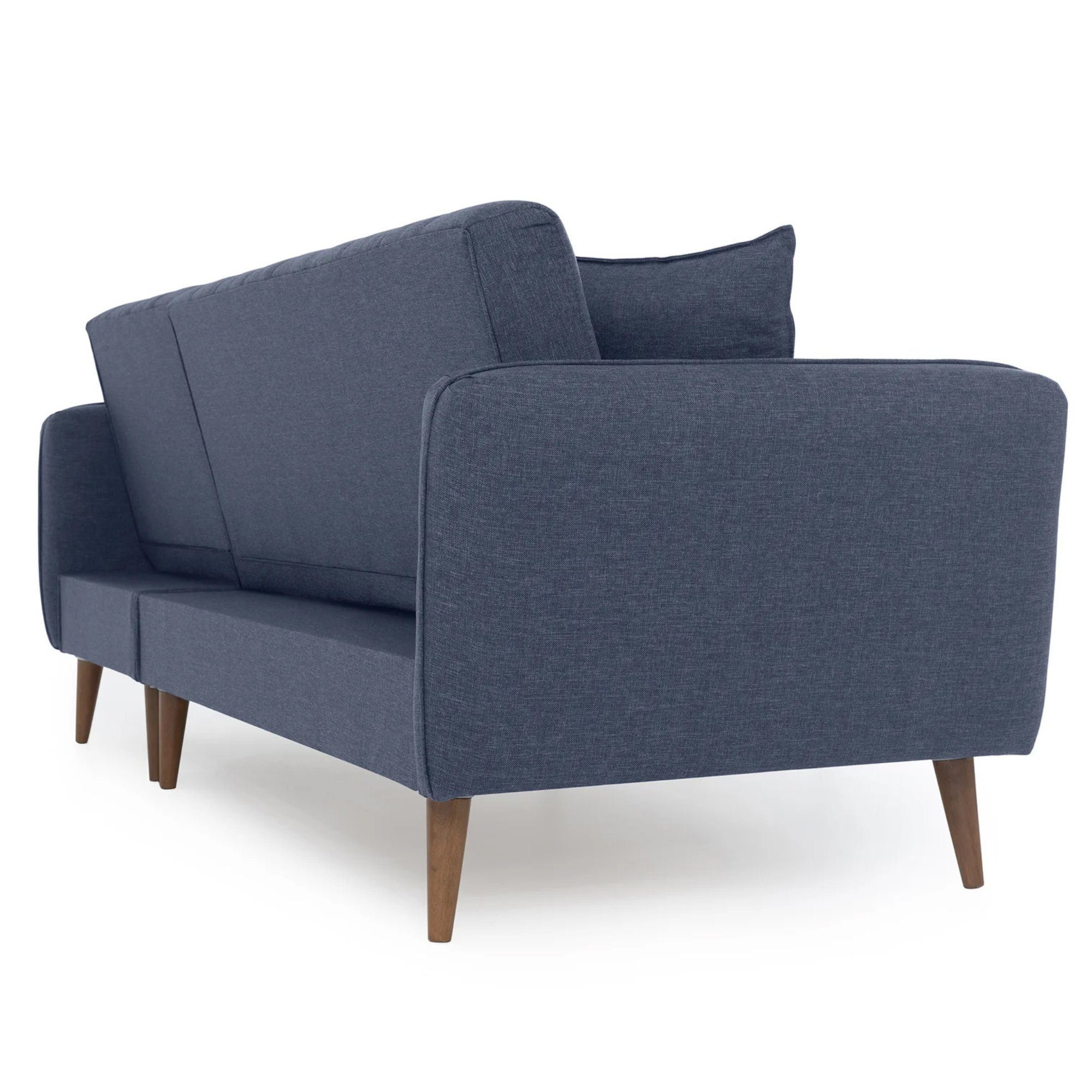 cm, Relaxfunktion Gozos x Blau 225 Mammo Sitzgruppe Gozos 85 Ecksofa Bettfunktion mit x Couch, Navy 150 Ecksofa,