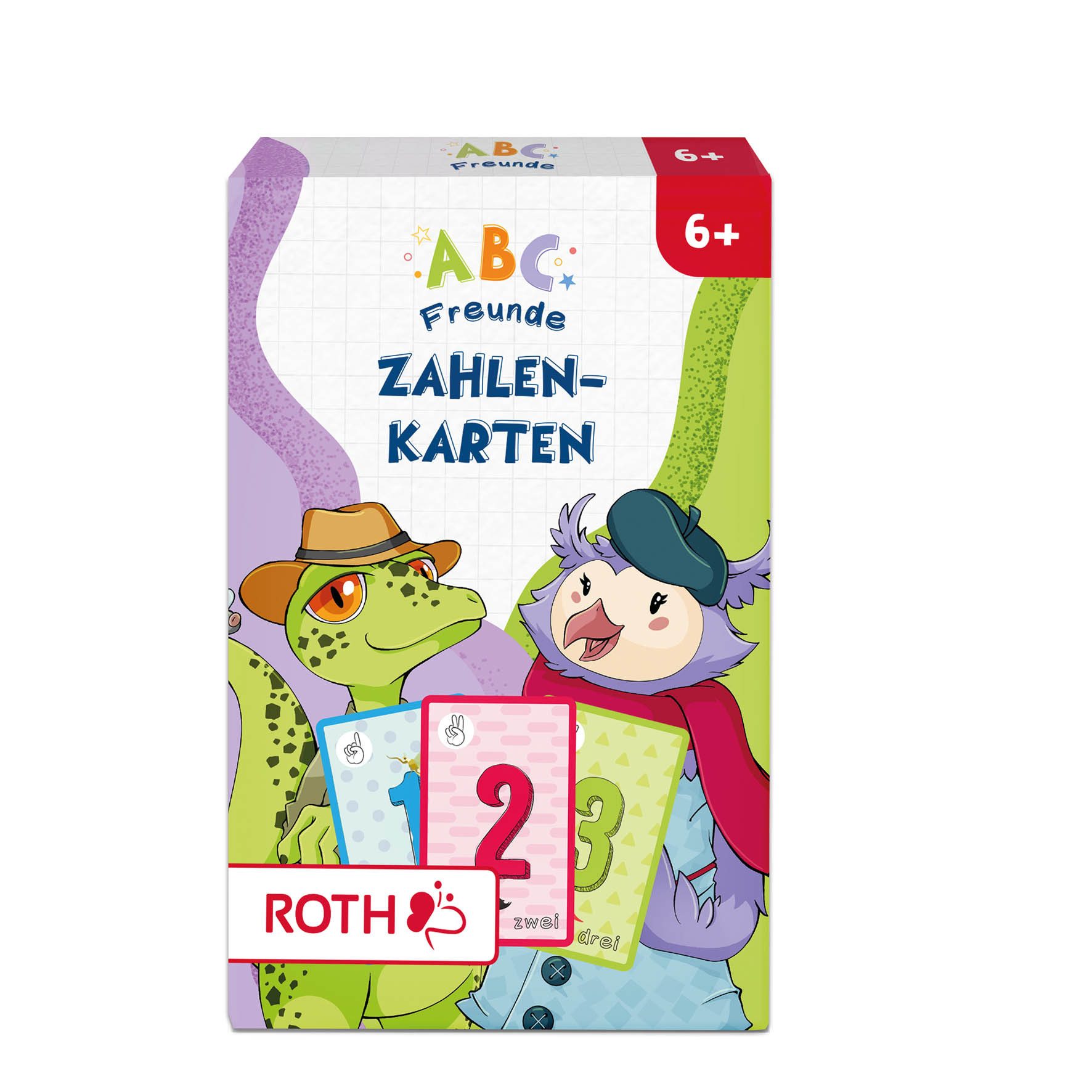 Roth Schultüte Lernkarten "ABC Freunde" Zahlen, Verschluss