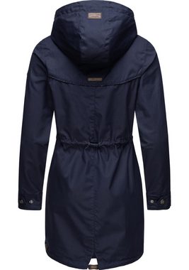 Ragwear Parka Canny stylische Übergangsjacke mit großer Kapuze