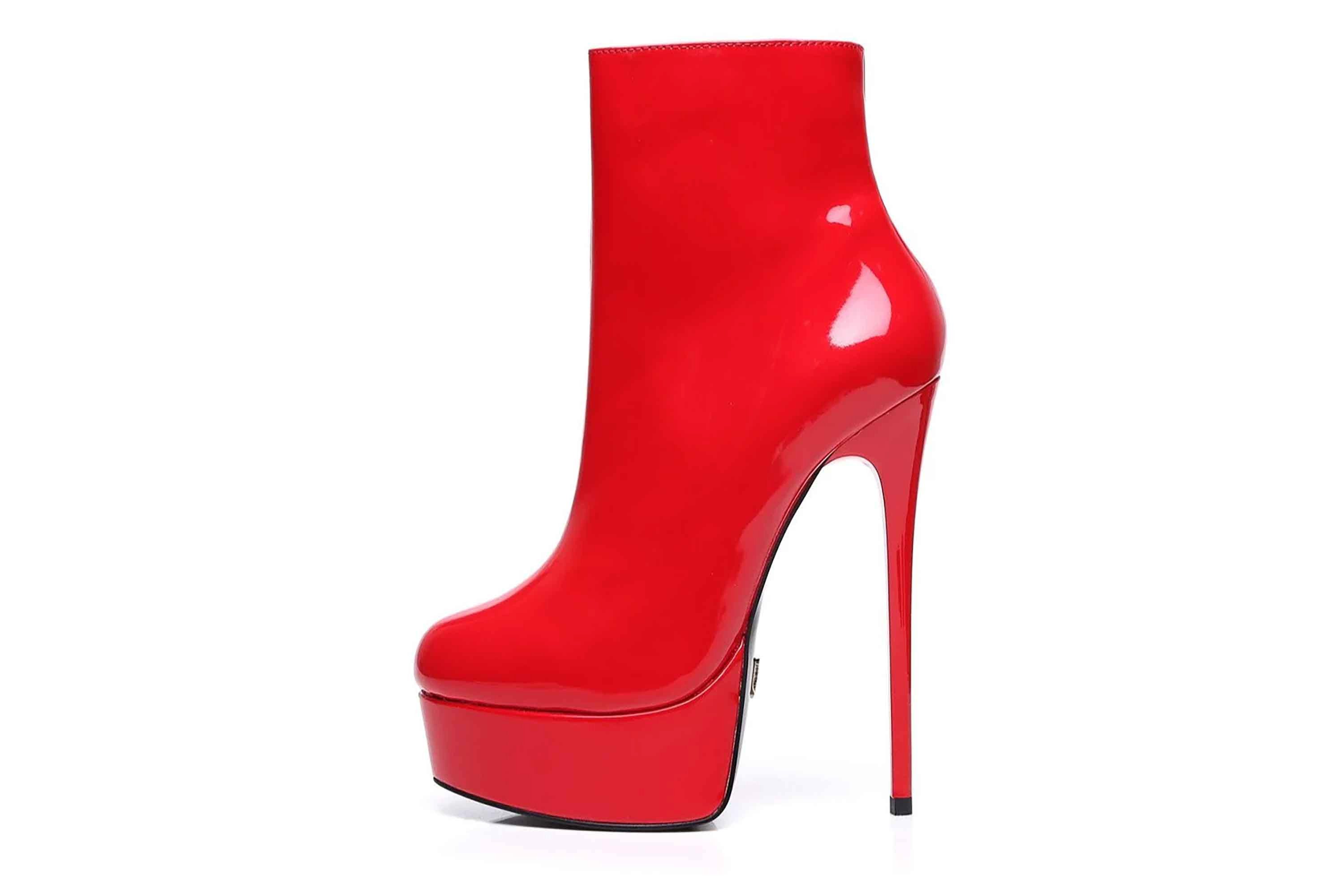 Giaro [D2C] GALANA 1005 RED SHINY Stiefel