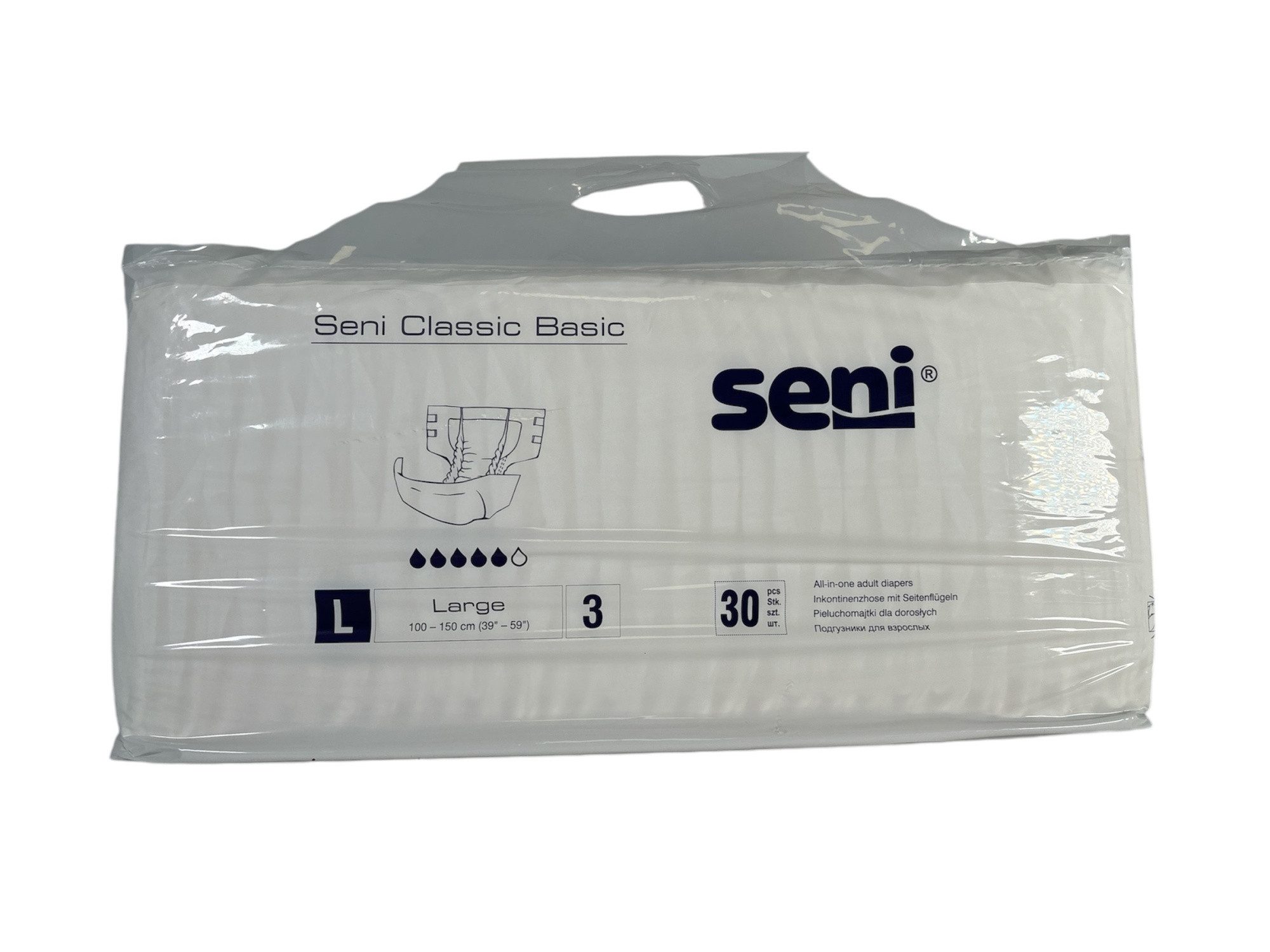 seni Inkontinenzslip Seni Classic Basic - L 2x30 Stück