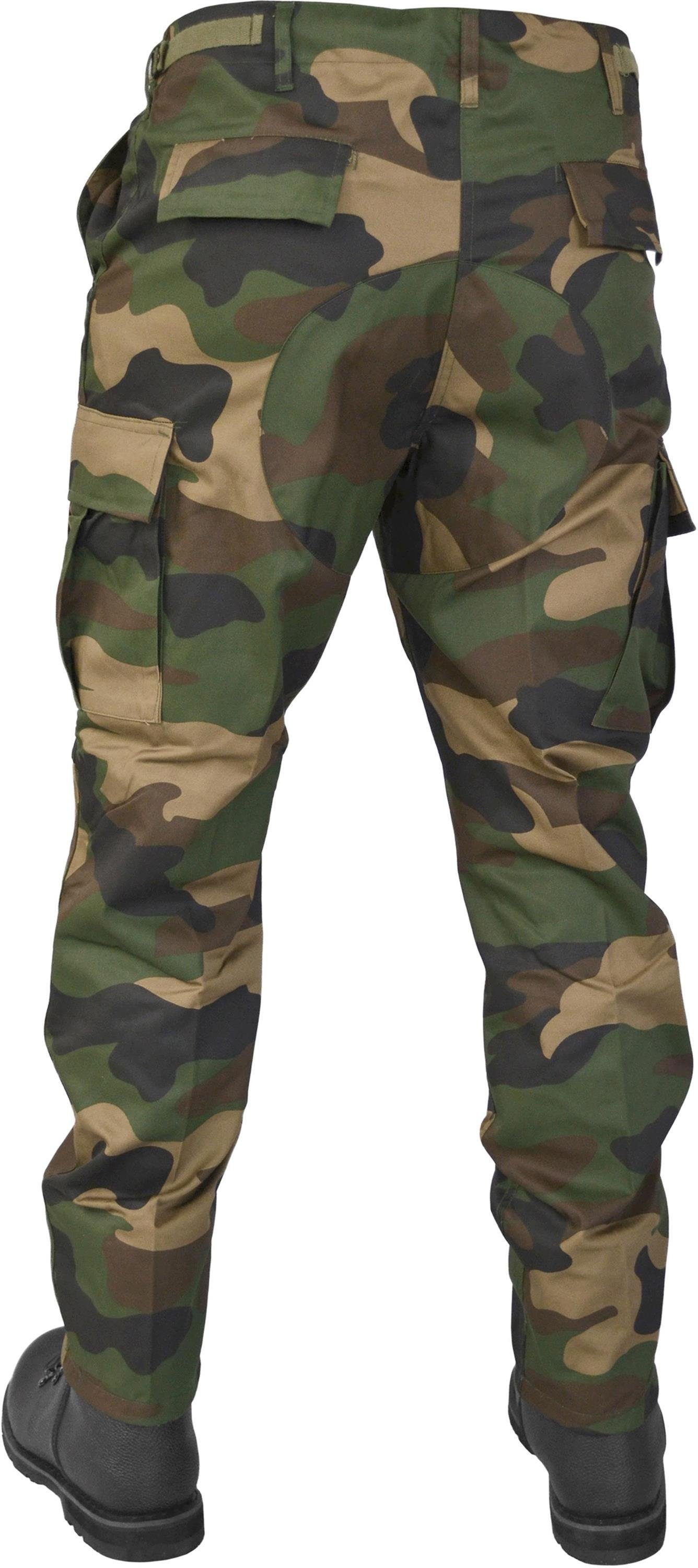 normani Outdoorhose Trooper Outdoorhose Herren Rangerhose Woodland Feldhose BDU Cargohose US Freizeithose BDU