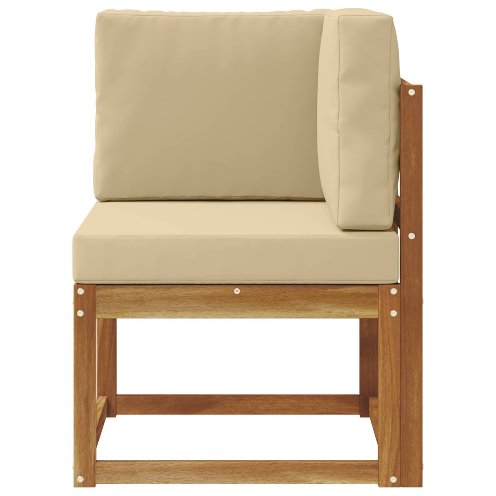 vidaXL Sofaelement Outdoor Ecksofa Massivholz (1 St)