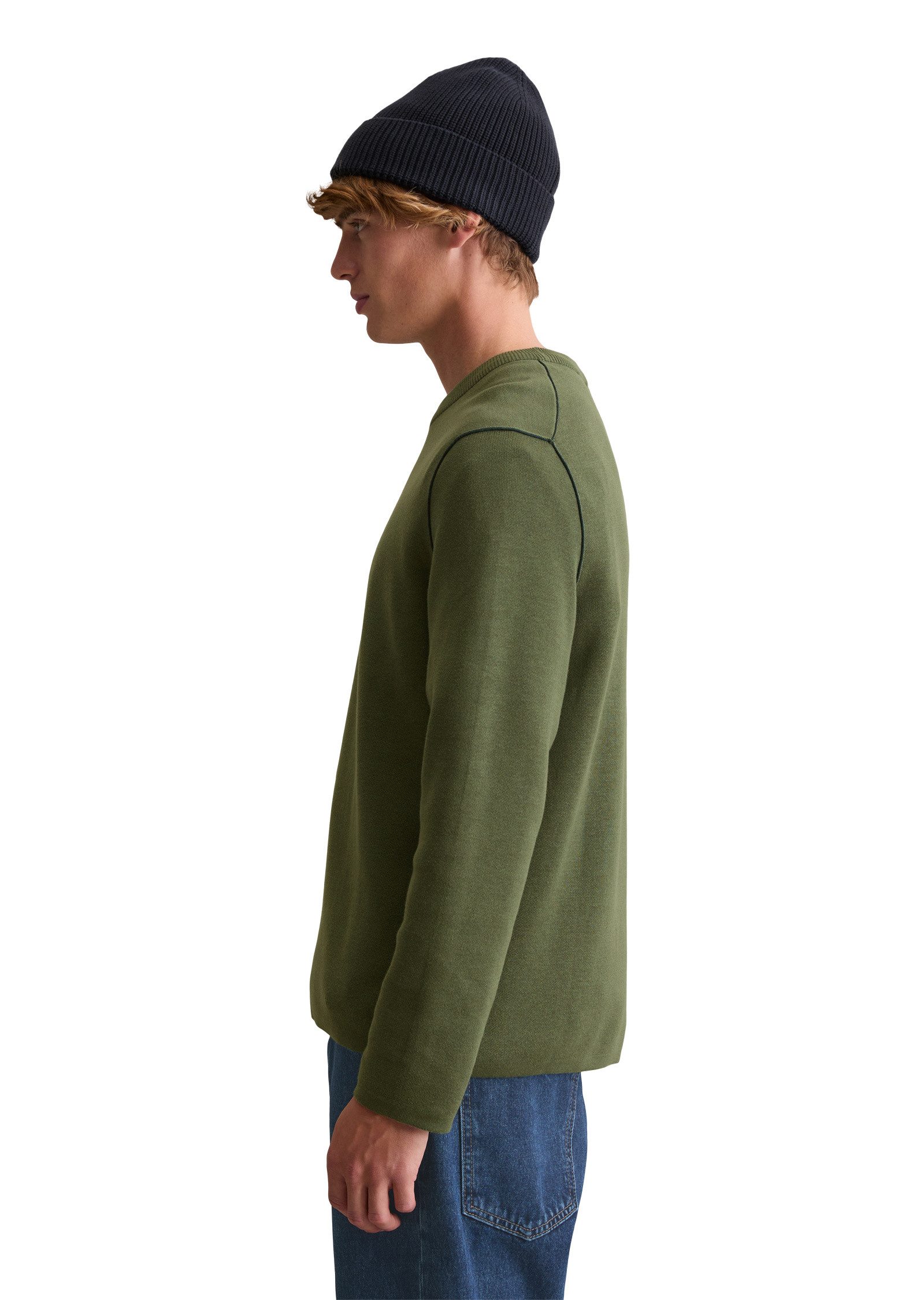 Marc O'Polo DENIM Strickpullover aus Double-Face-Cotton