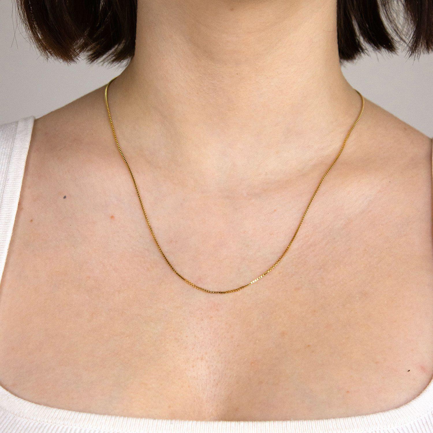 HOPLO Goldkette Goldkette Venezianerkette Länge 40cm - Breite 0,9mm - 333-8 günstig online kaufen