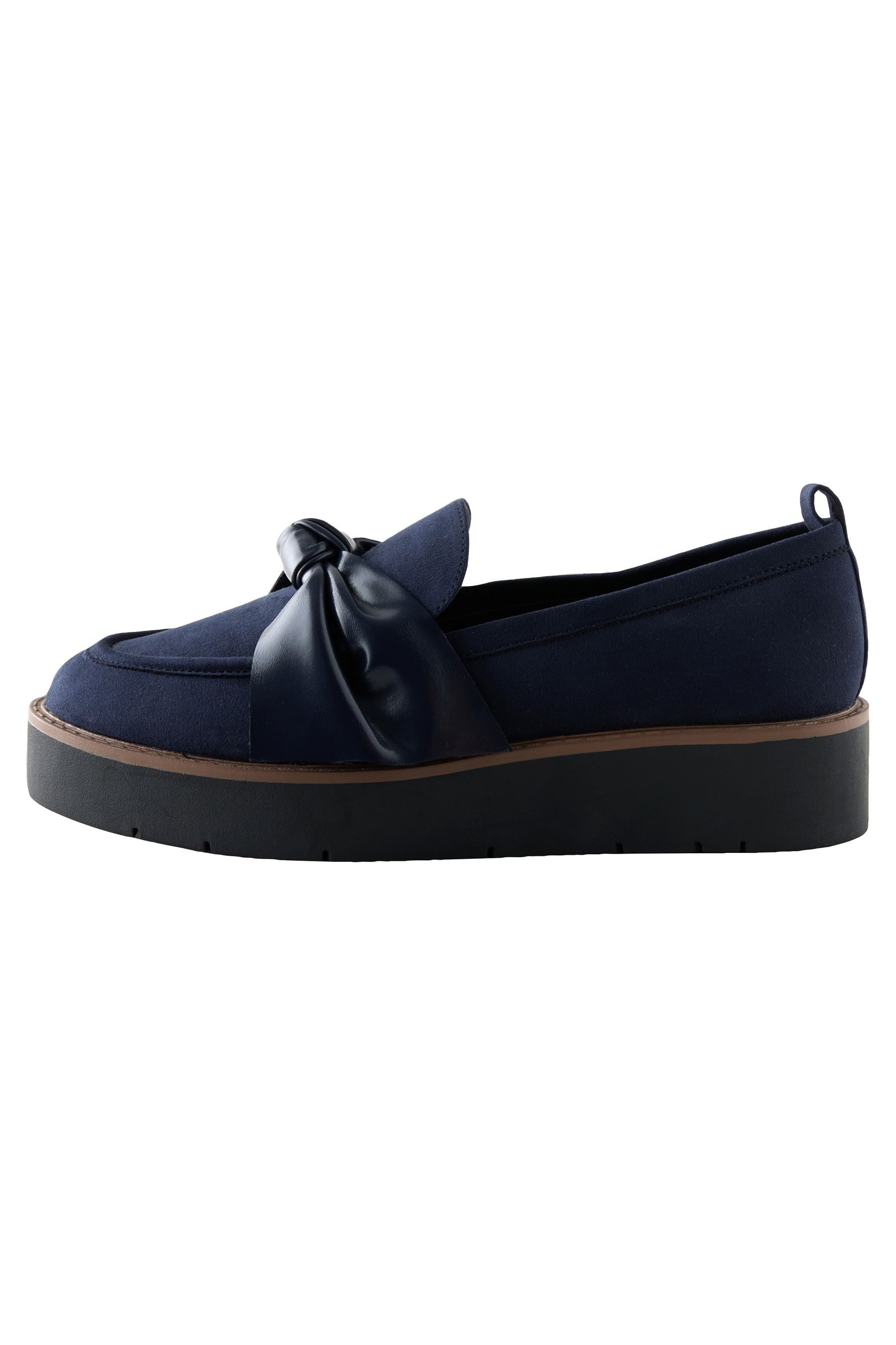 Next Forever Comfort® Loafer mit dicker Sohle, Schleife Loafer