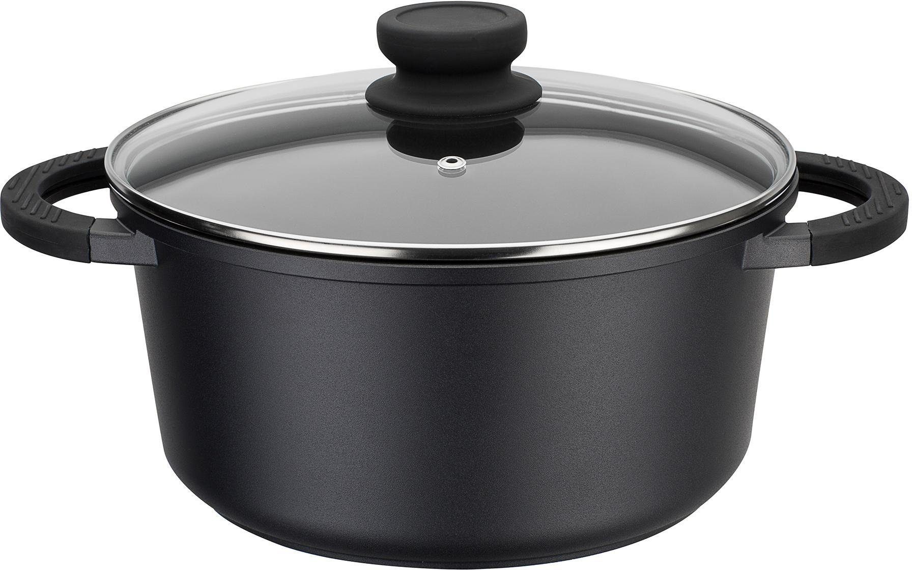 GSW Kochtopf SilcoGuss noir, Aluminiumguss (1-tlg), Induktion