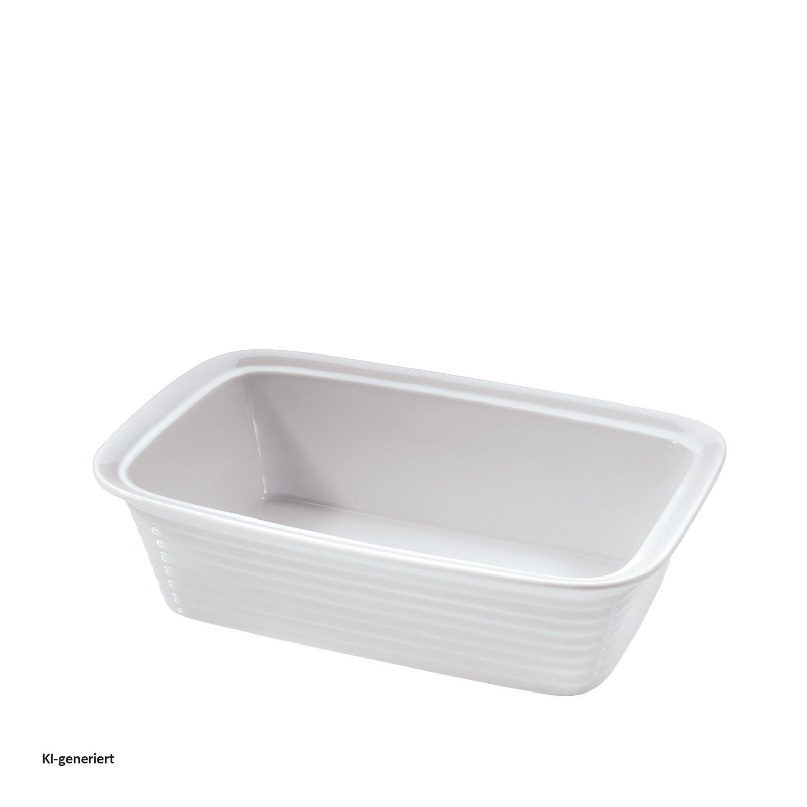 Küchenprofi Auflaufform Lasagneform Weiß, 33 cm BURGUND, feuerfestes Hartporzellan, (1-St), Auflaufform Gratinform
