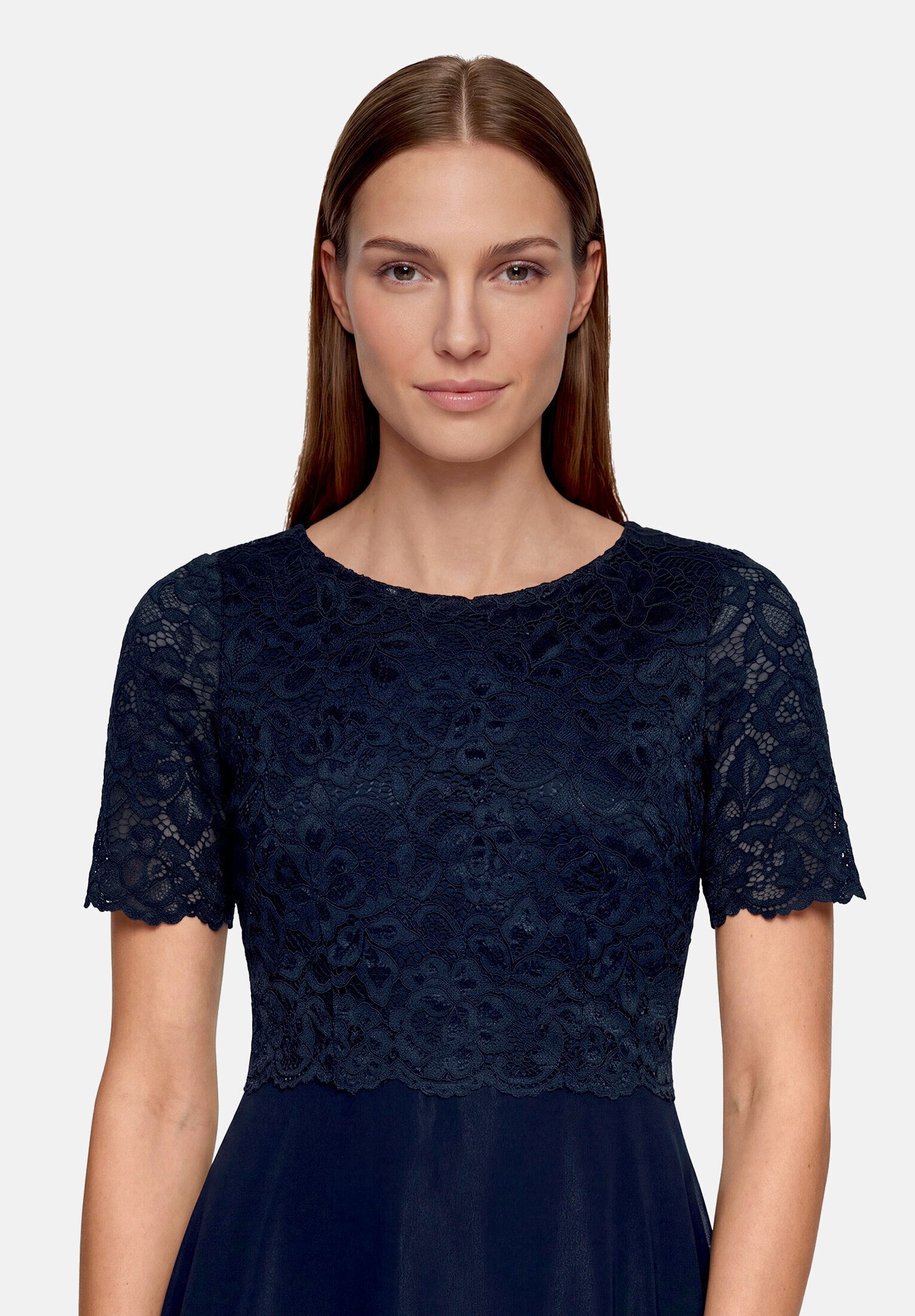 Vera Mont Cocktailkleid Damen mit Spitze Spitze