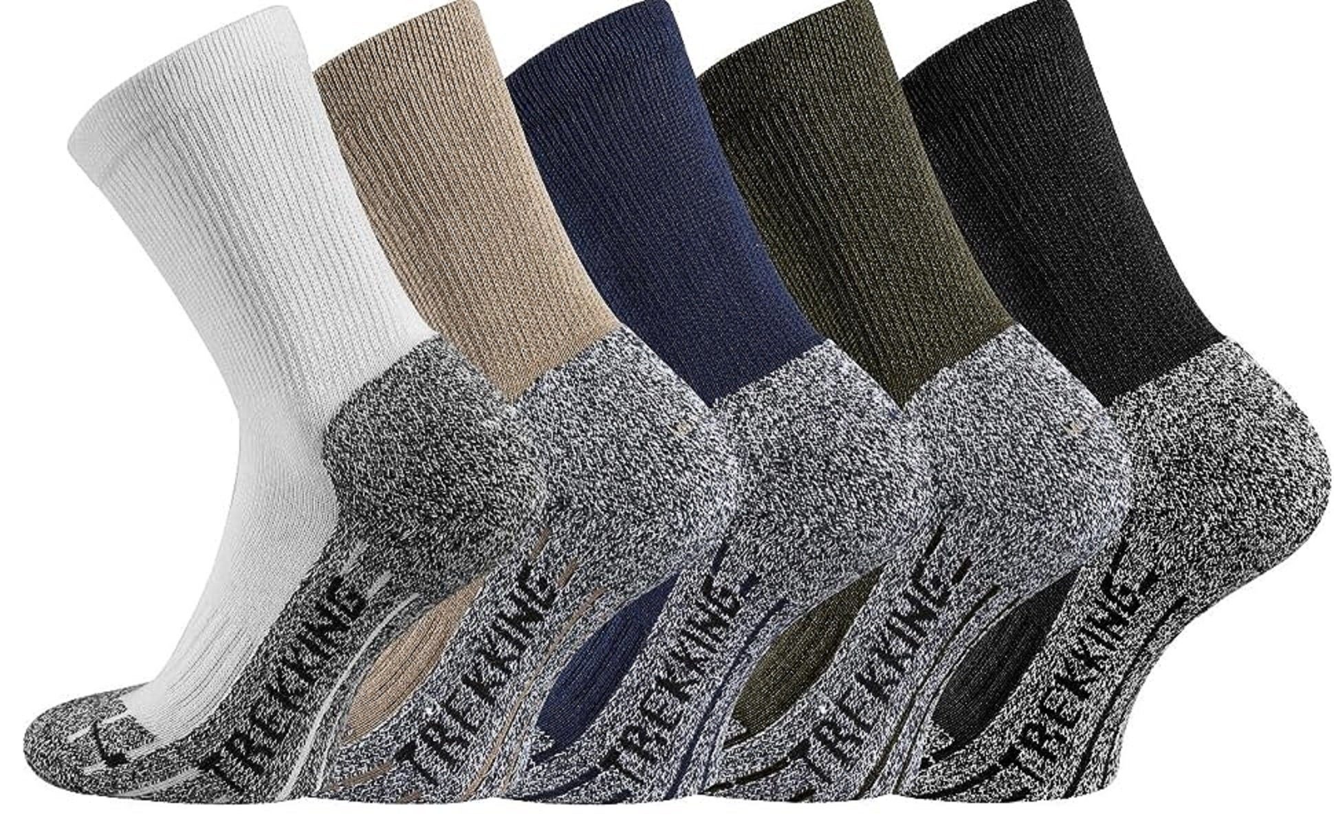 TippTexx 24 Funktionssocken 4 Paar COOLMAX Sportsocken, Performance Trekkin günstig online kaufen