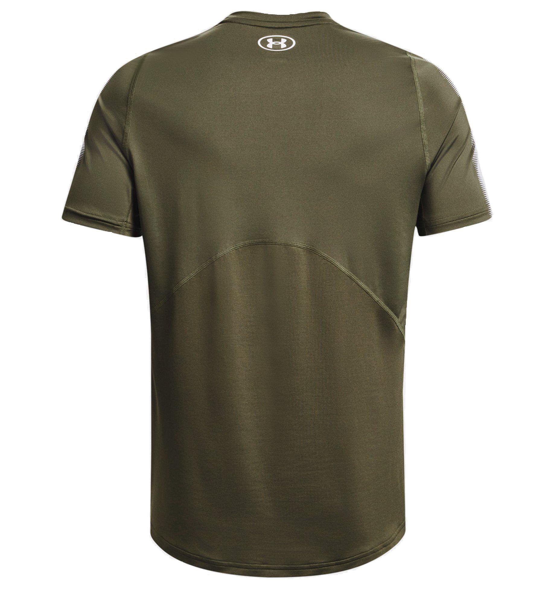 Khaki UA T-Shirt Armour® Herren T-Shirt Under HeatGear
