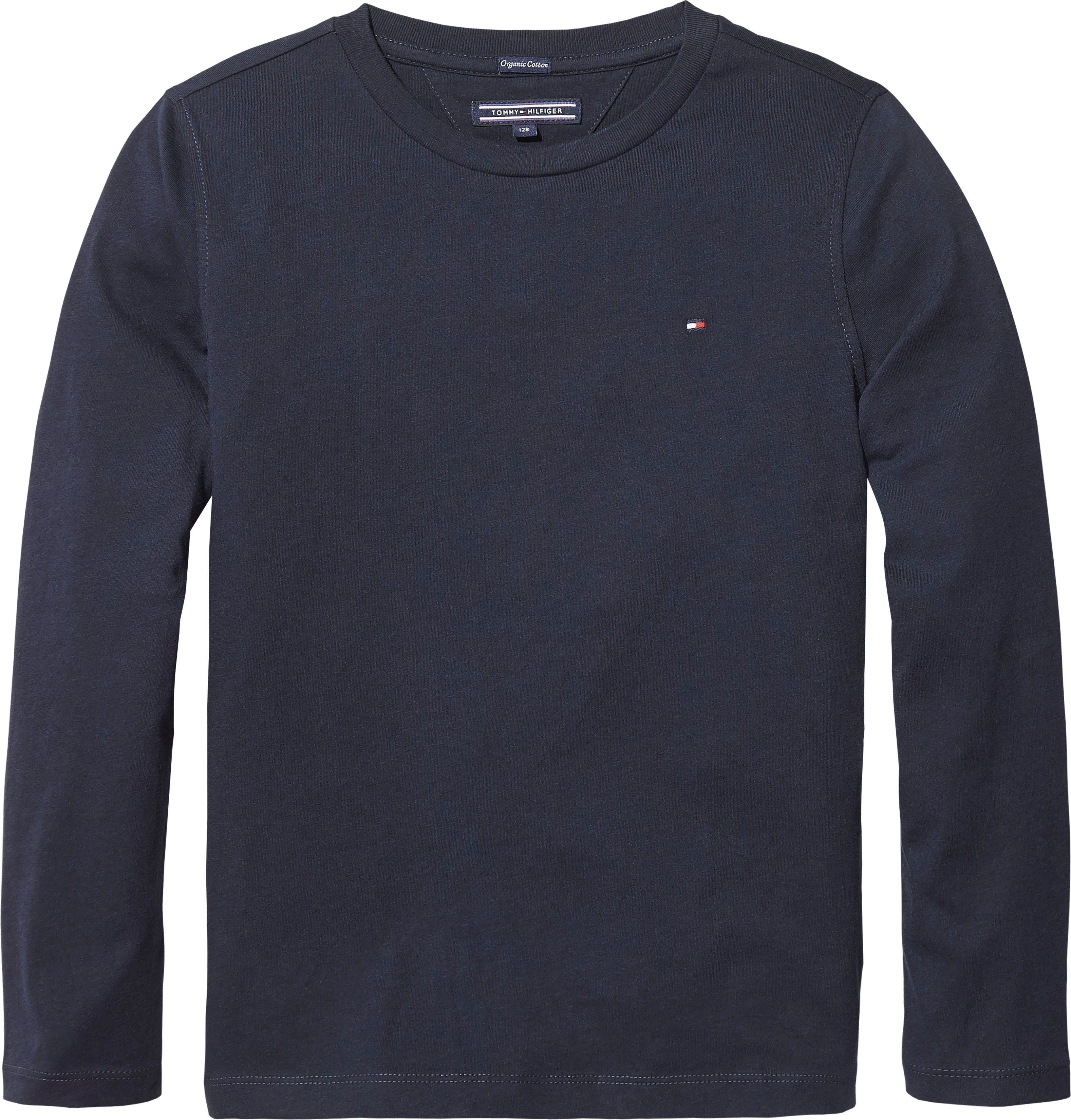 KNIT Tommy BASIC CN BOYS Langarmshirt Hilfiger L/S