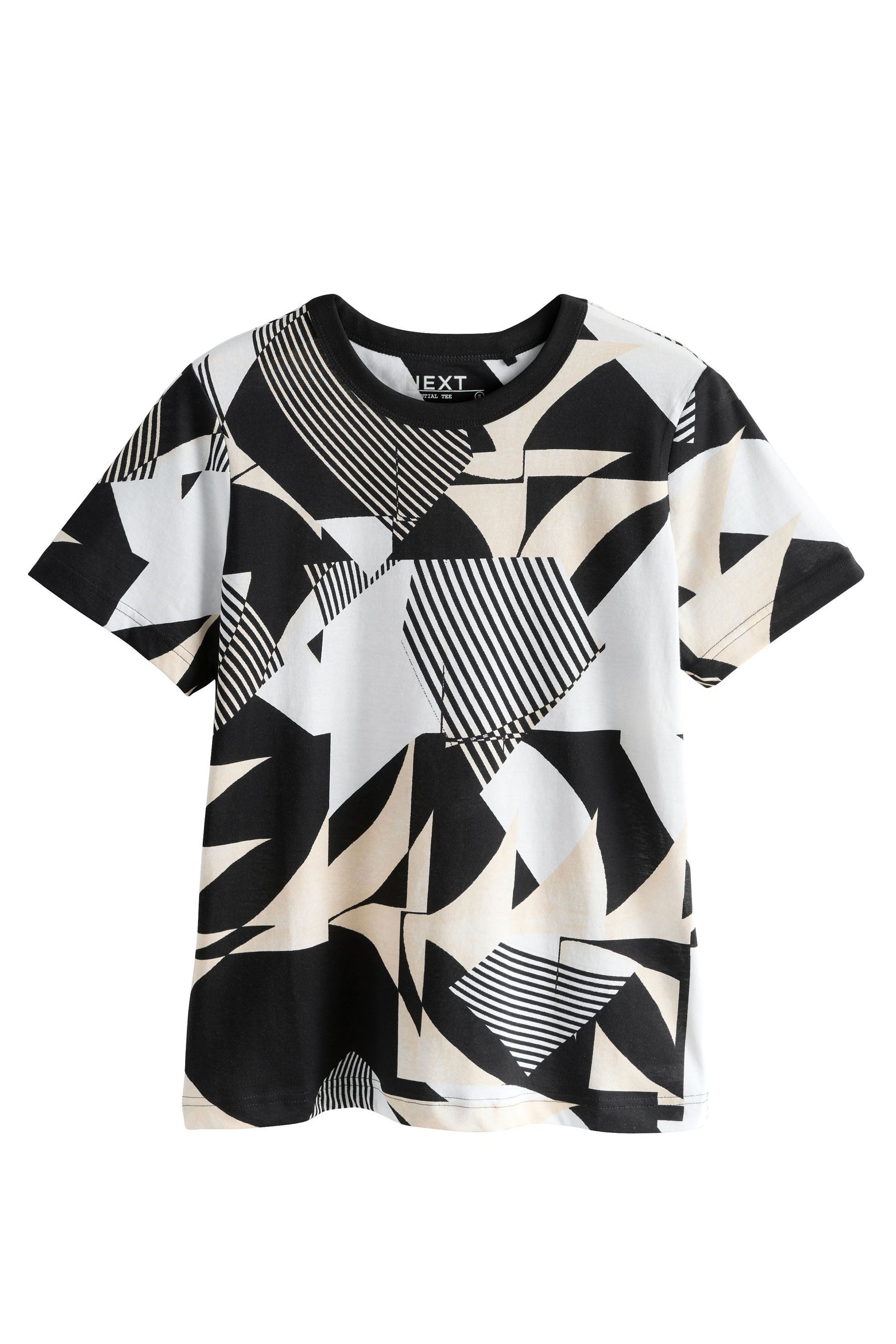 Next T-Shirt Essential T-Shirt aus 100 % Baumwolle - Kurzgröße (1-tlg)