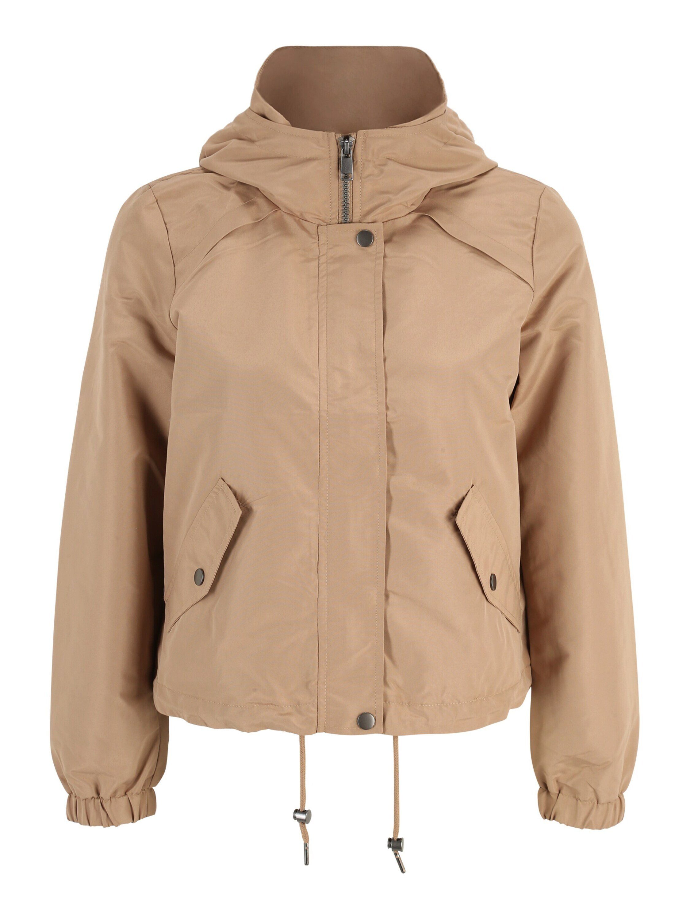 Vero Moda Petite Langjacke Zoa (1-St), Seitliche Eingrifftaschen