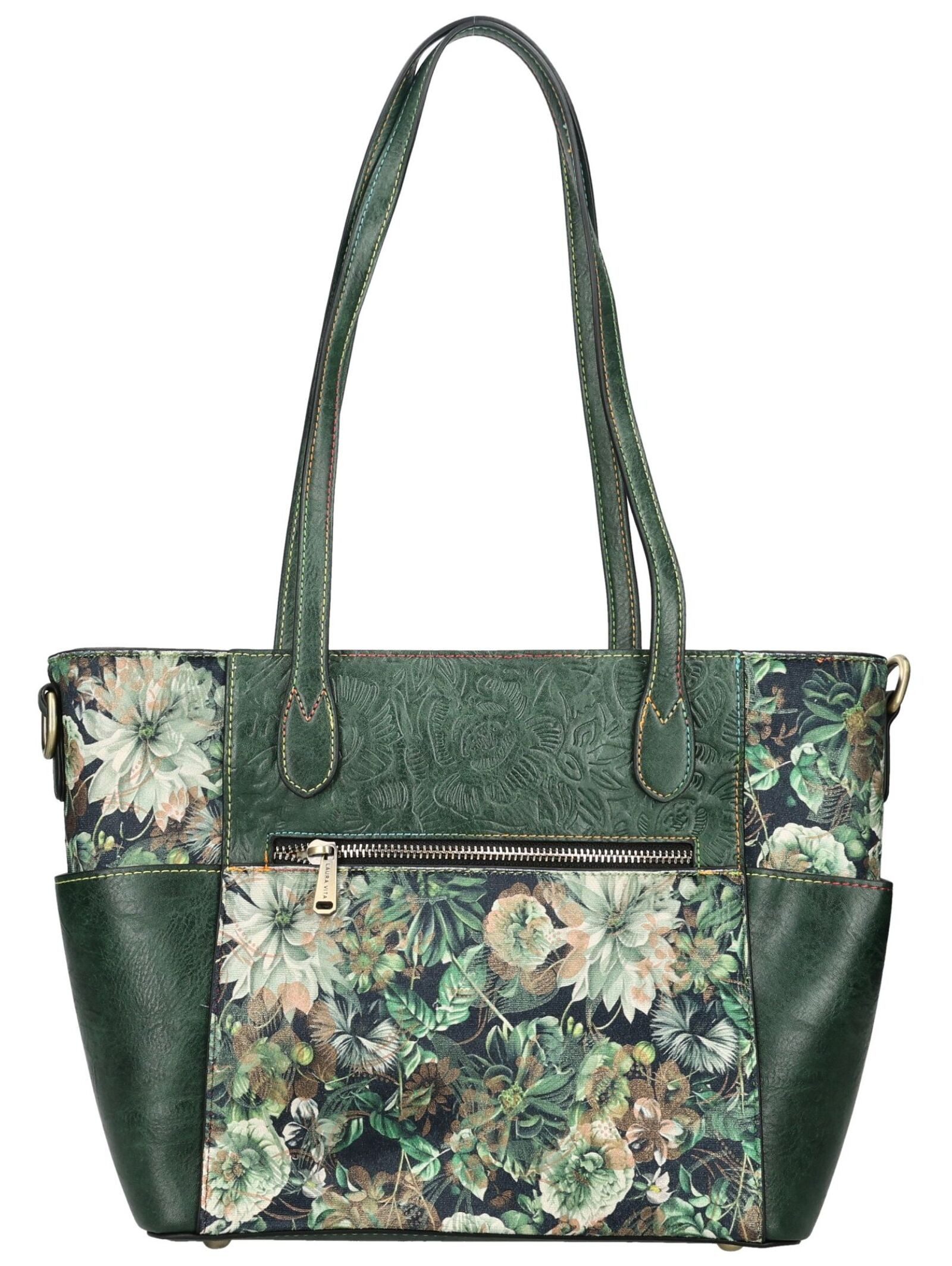 LAURA VITA Henkeltasche LAURA VITA Taschen Leder/Textil