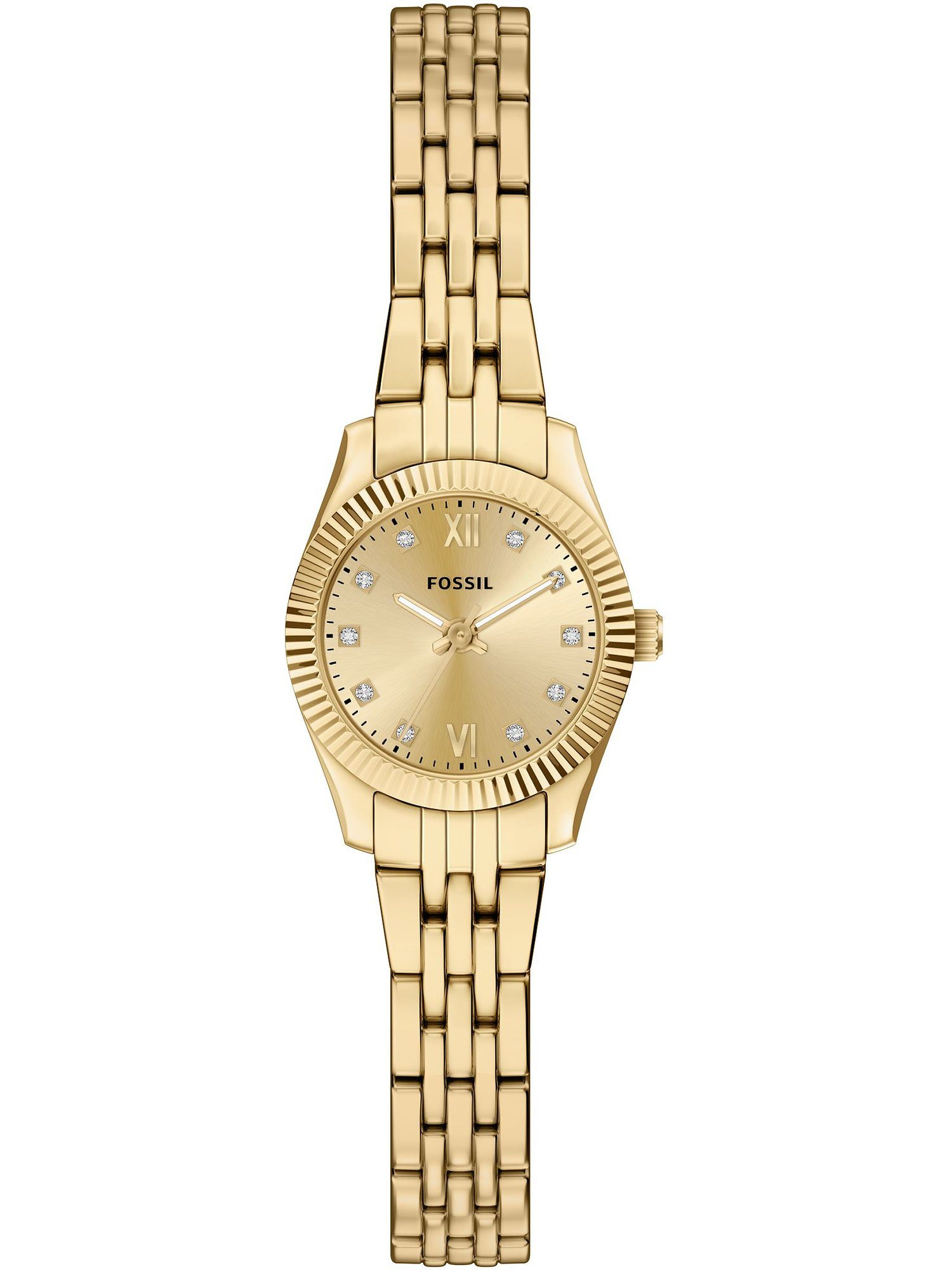 Fossil Quarzuhr Fossil Damen-Uhren Analog Quarz, Klassikuhr
